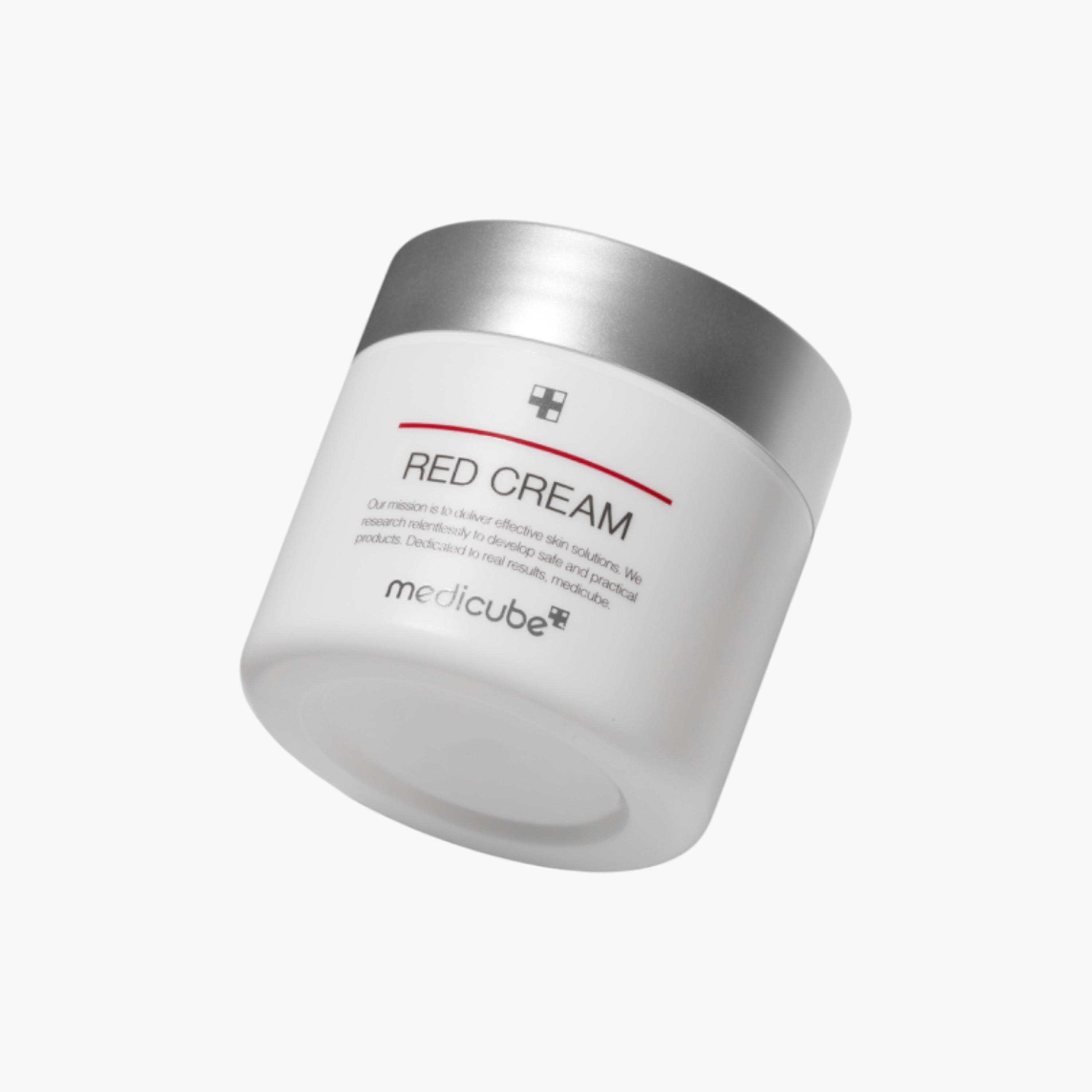 MEDICUBE Red Cream Soothing Face Moisturiser-beautyandpersonalcare-kbeauty-skin-moisturisers-bodyandhandlotions-image-1