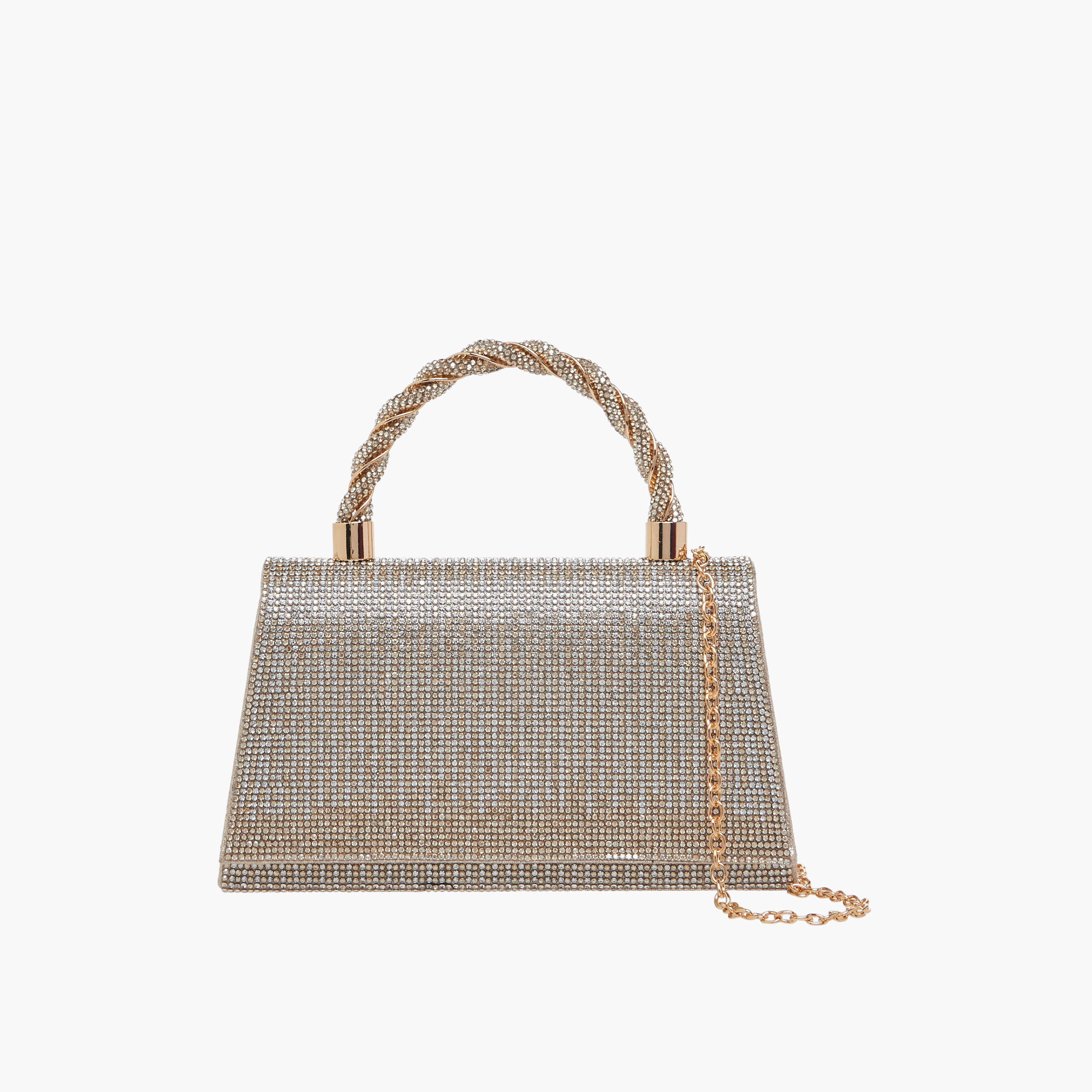شنطة كروس بودي بألماس وسلسلة من ساشا-women-bagsandwallets-handbags-image-1