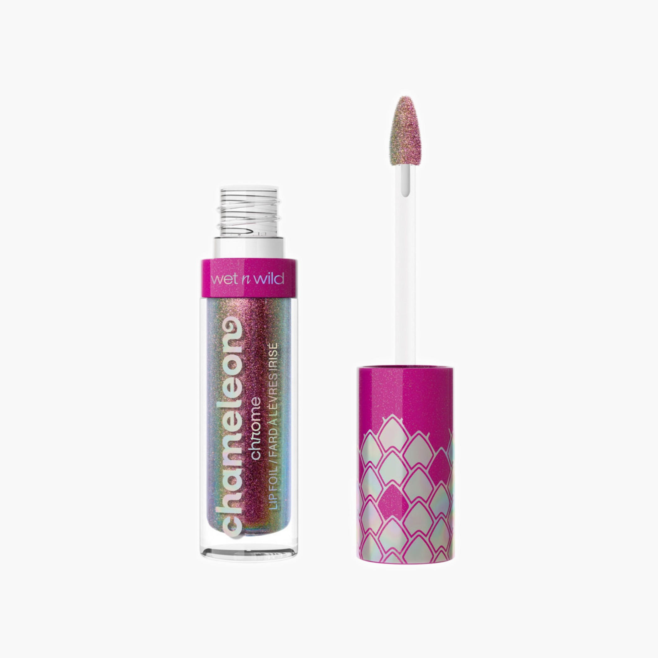 أحمر شفاه بتأثير معدني كاميليون كروم من ويت آند وايلد-beautyandpersonalcare-makeup-lips-lipglossesandbalms-image-5