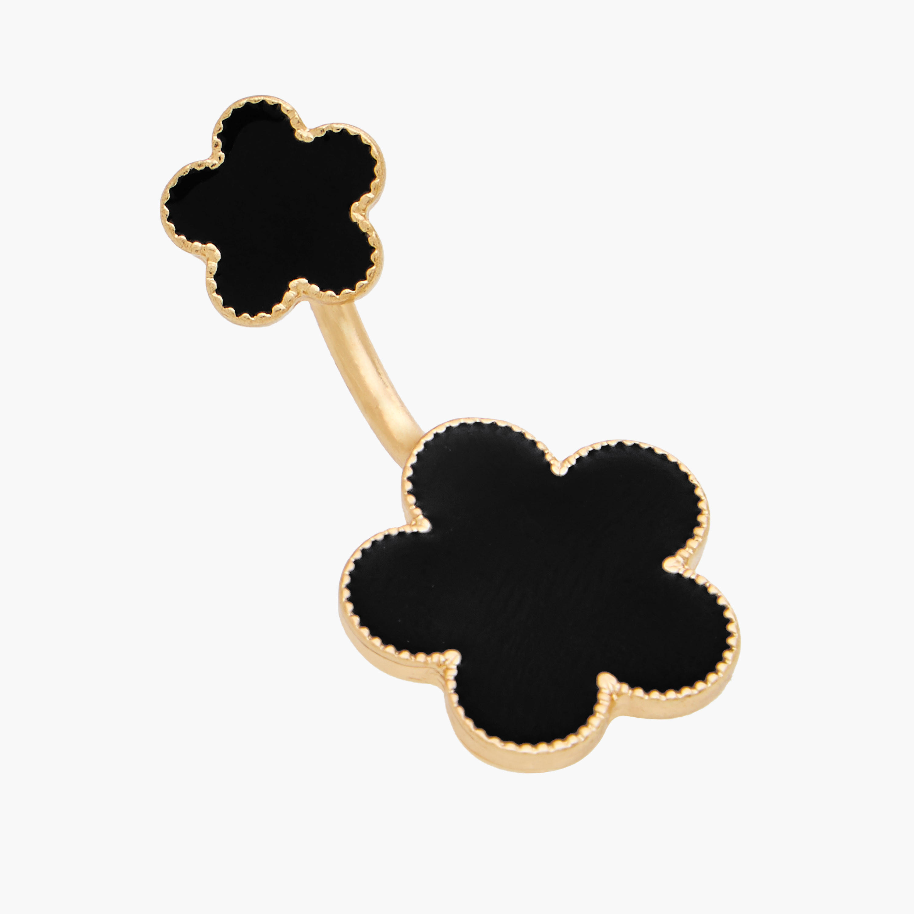حلق زهري بمكبس إغلاق خلفي وتزيينات-women-watchesandjewellery-jewellery-earrings-image-3