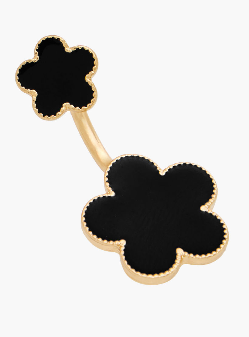 حلق زهري بمكبس إغلاق خلفي وتزيينات-women-watchesandjewellery-jewellery-earrings-image-3