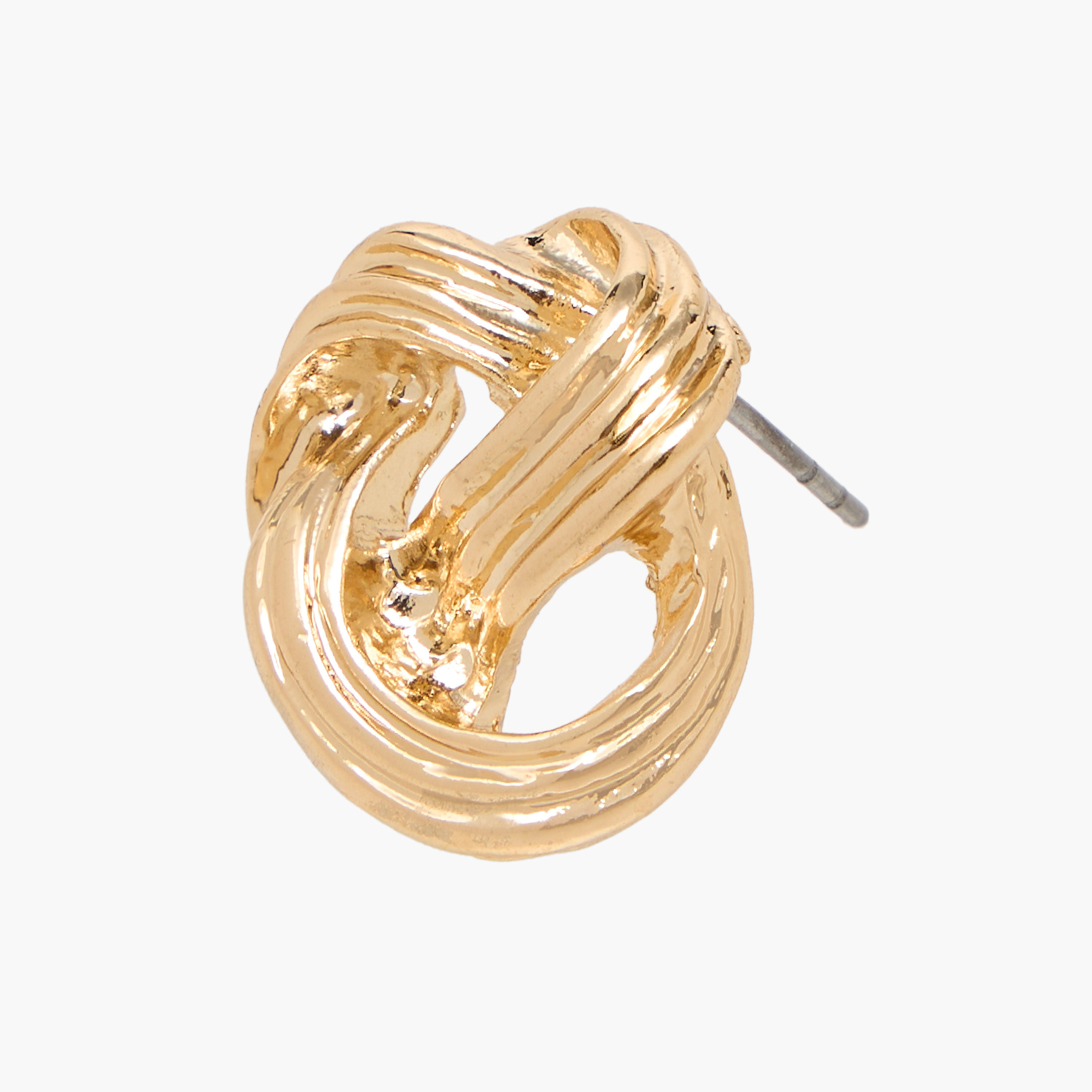 حلقان معدن مزينة بمكبس إغلاق خلفي - عبوة من زوجين-women-watchesandjewellery-jewellery-earrings-image-5