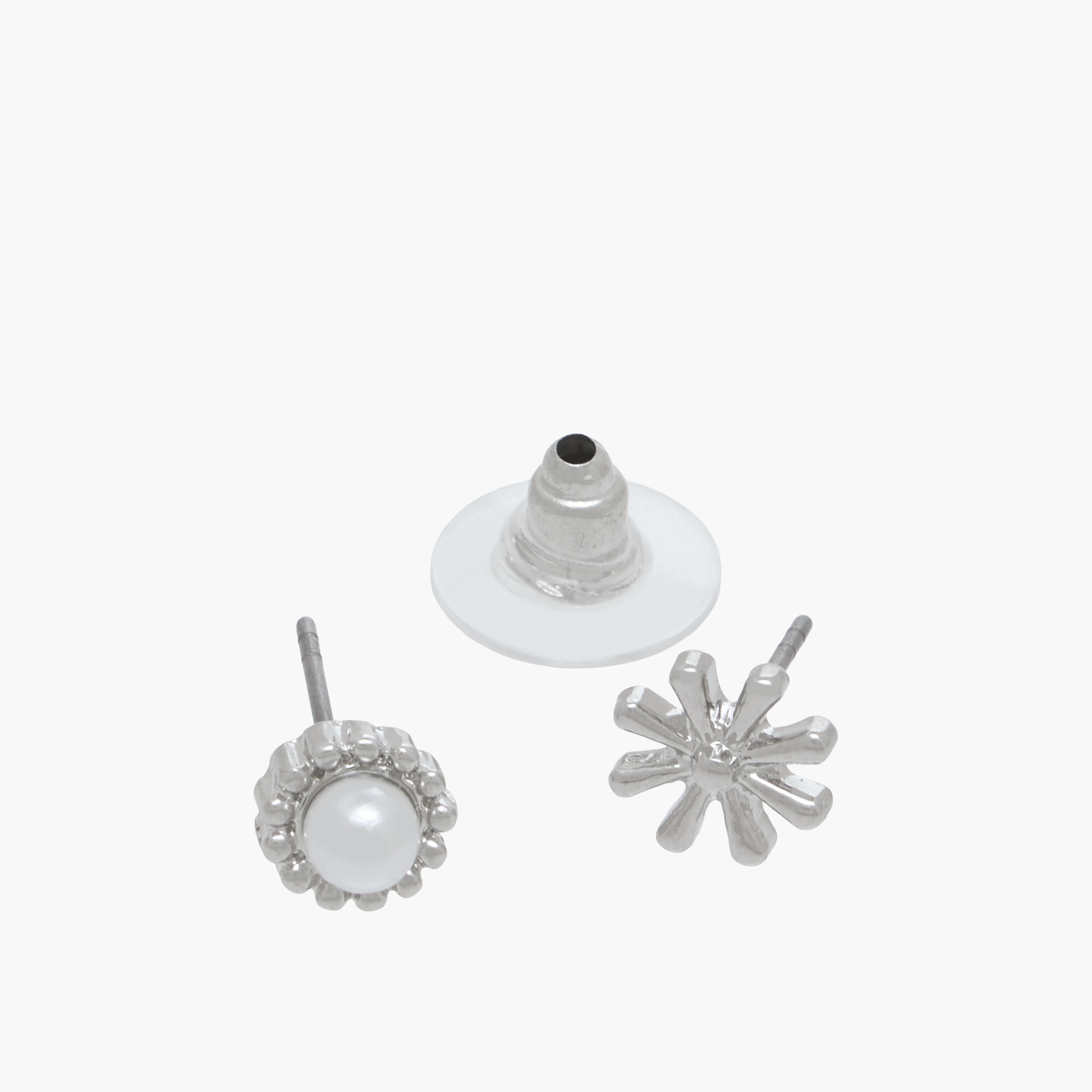 حلقان متنوعة بمكبس إغلاق خلفي - عبوة من 12 زوج-women-watchesandjewellery-jewellery-earrings-image-4