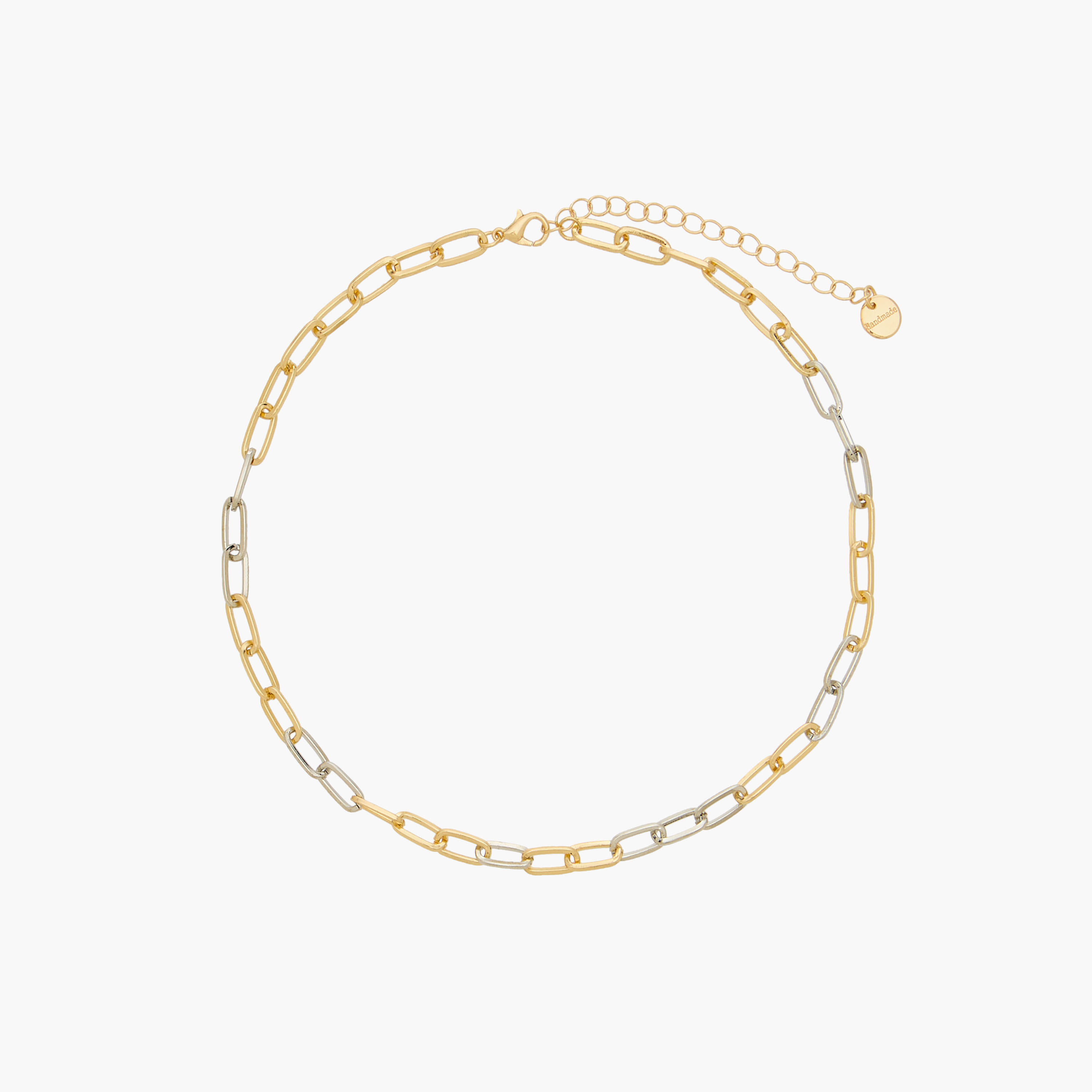 عقد سلسلة معدن بلونين-women-watchesandjewellery-jewellery-necklacesandpendants-image-1