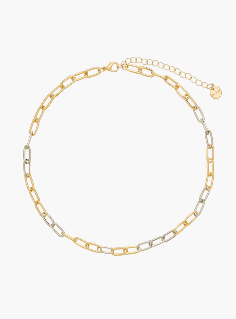 عقد سلسلة معدن بلونين-women-watchesandjewellery-jewellery-necklacesandpendants-image-1