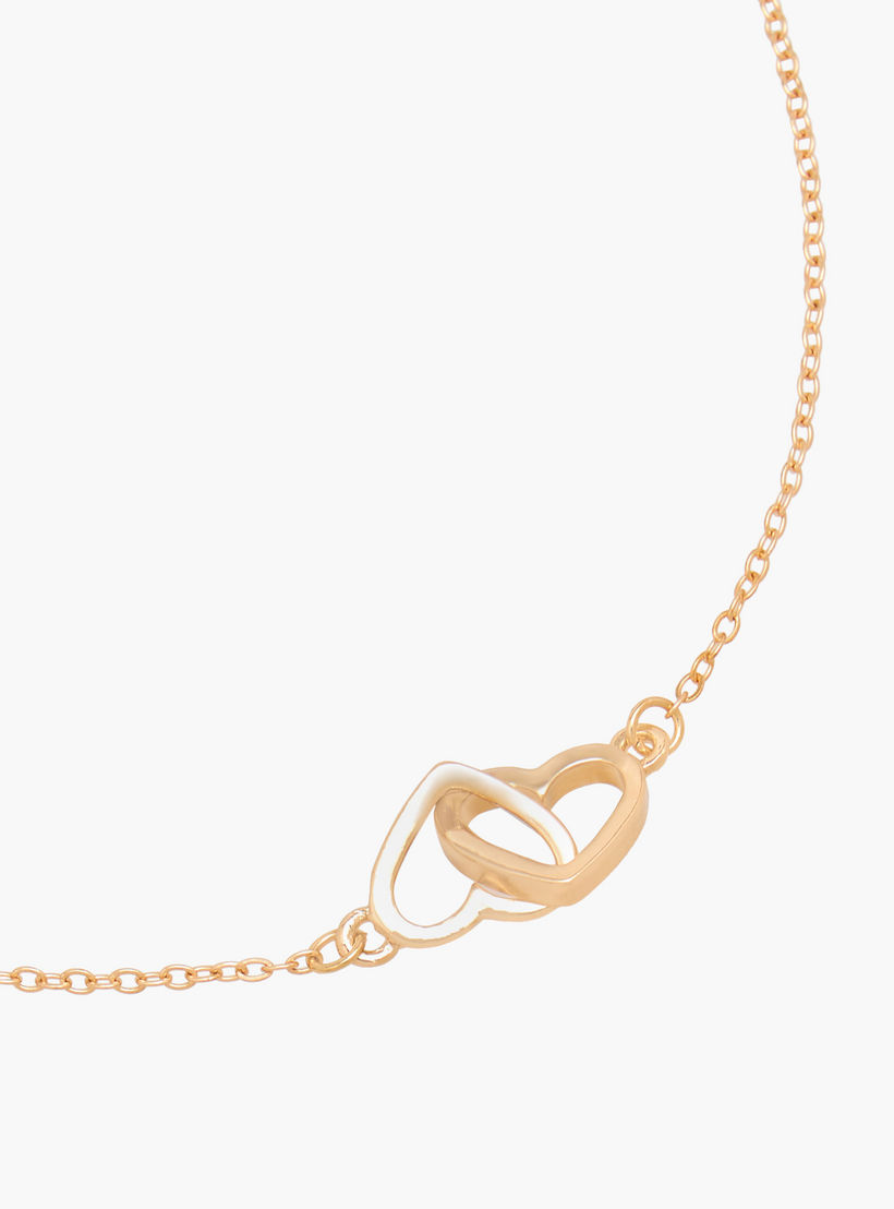 عقد معدني بدلاية قلب-women-watchesandjewellery-jewellery-necklacesandpendants-image-3