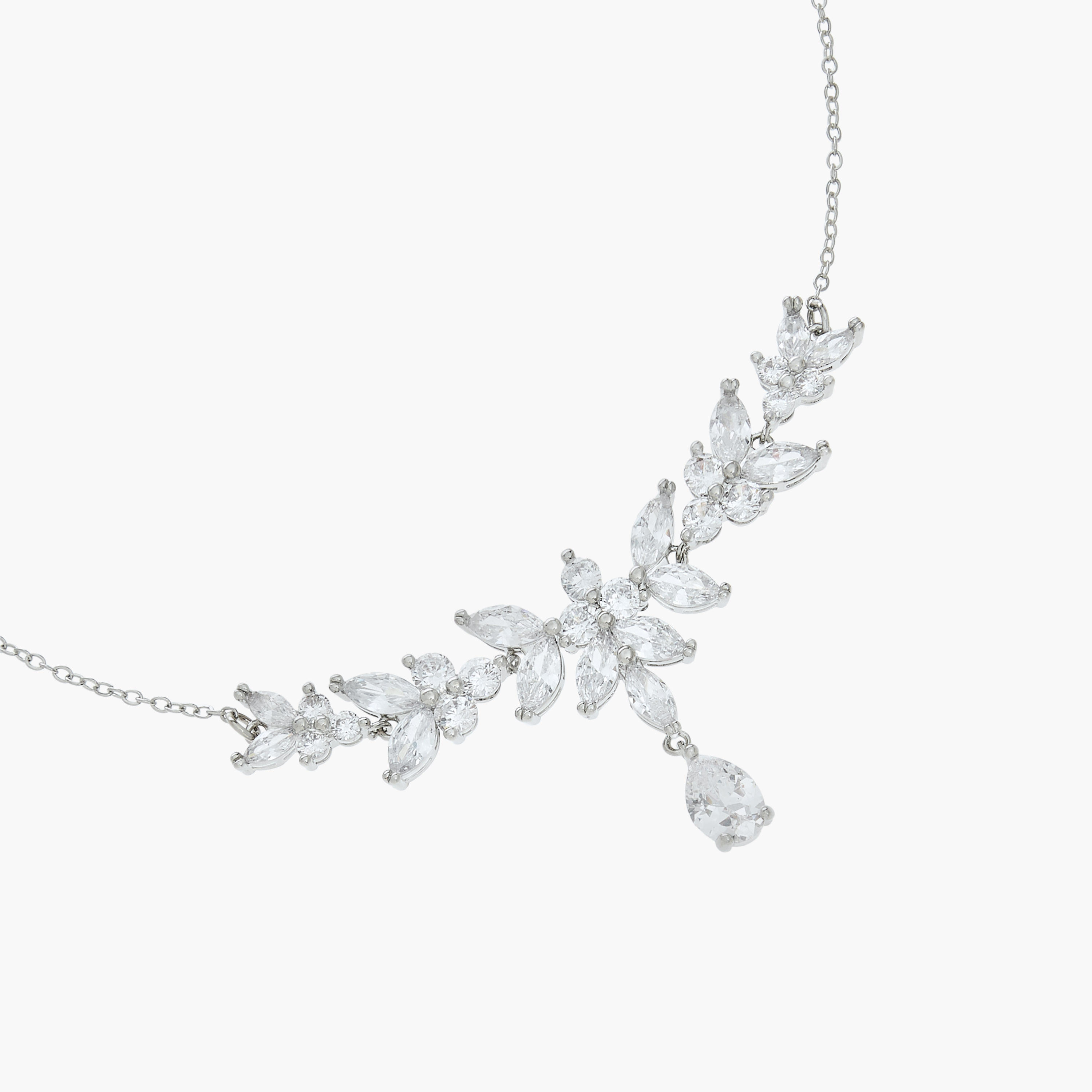 طقم عقد بدلاية زهور مرصعة للبنات-women-watchesandjewellery-jewellery-jewellerysets-image-3