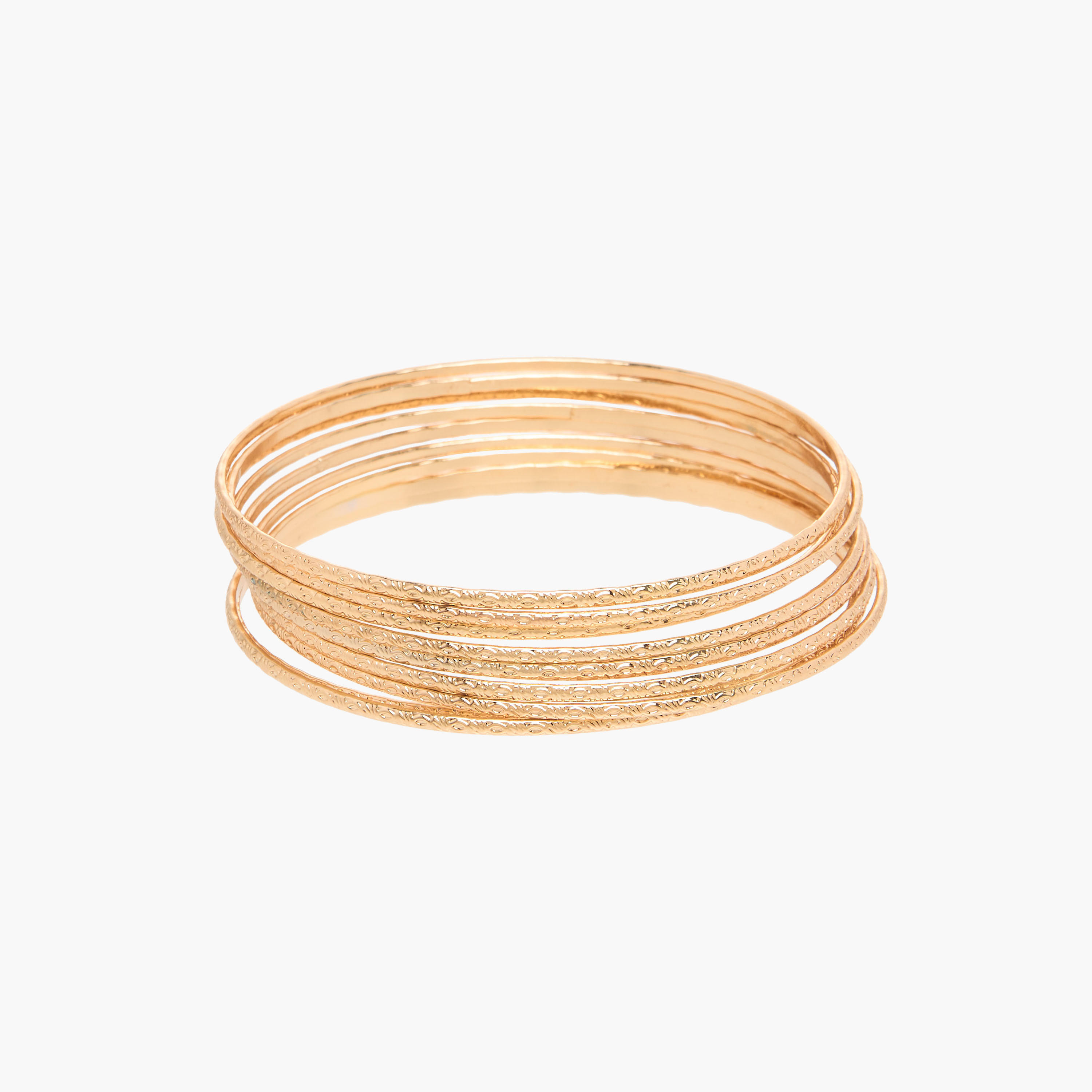 Pack of 10 Metallic Bangle-women-watchesandjewellery-jewellery-banglesandbracelets-image-1