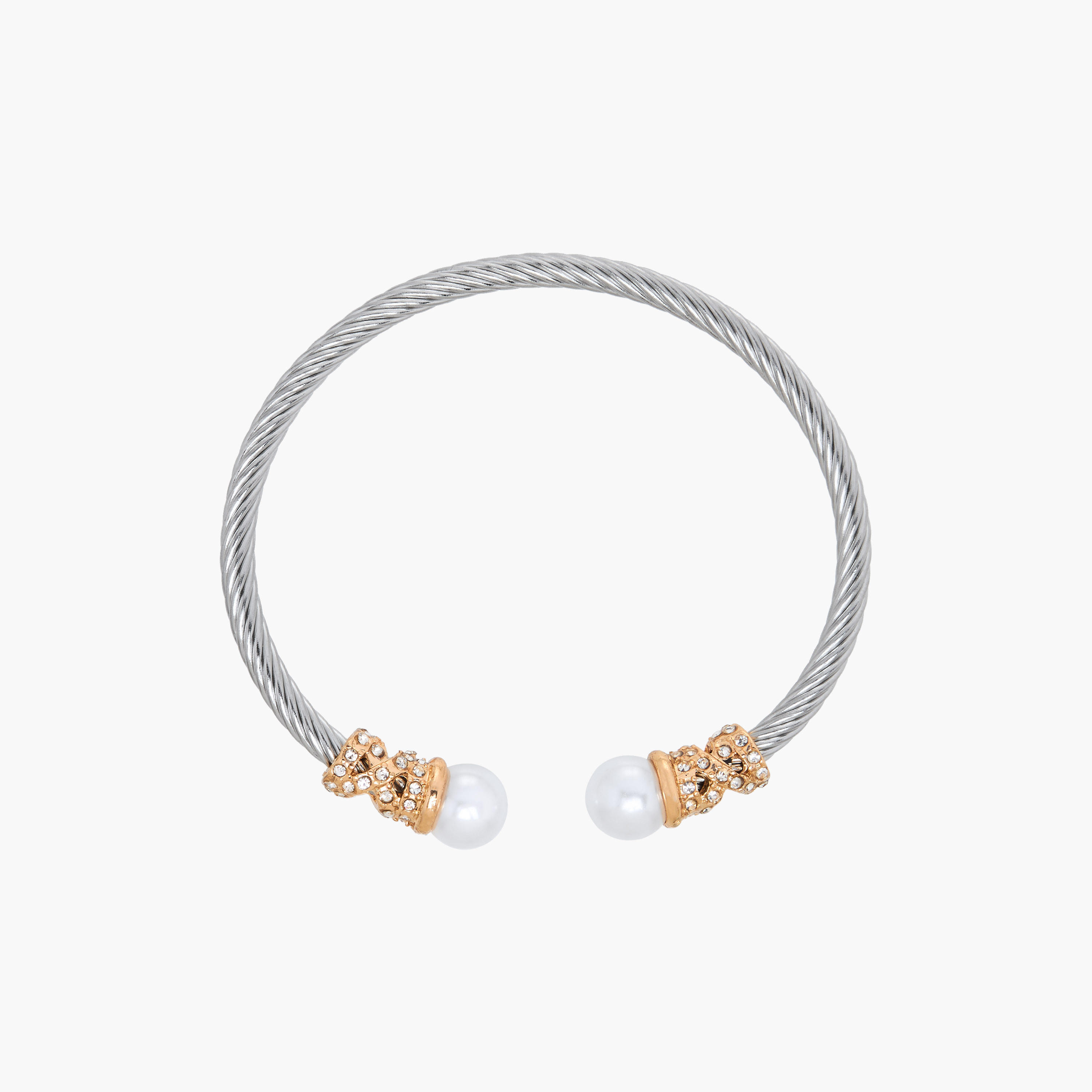Metal Embellished Cuff Bracelet-women-watchesandjewellery-jewellery-banglesandbracelets-image-2