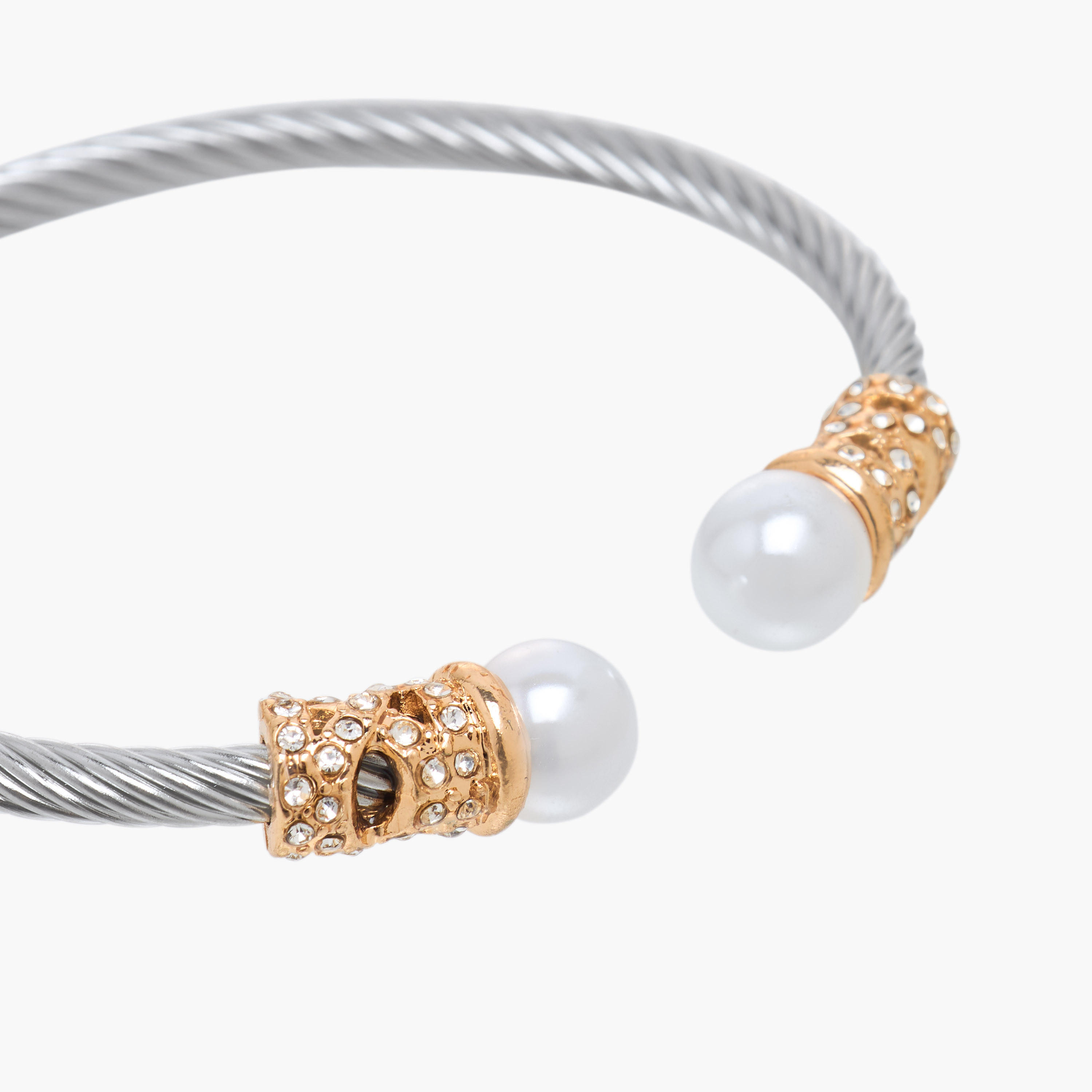 Metal Embellished Cuff Bracelet-women-watchesandjewellery-jewellery-banglesandbracelets-image-3