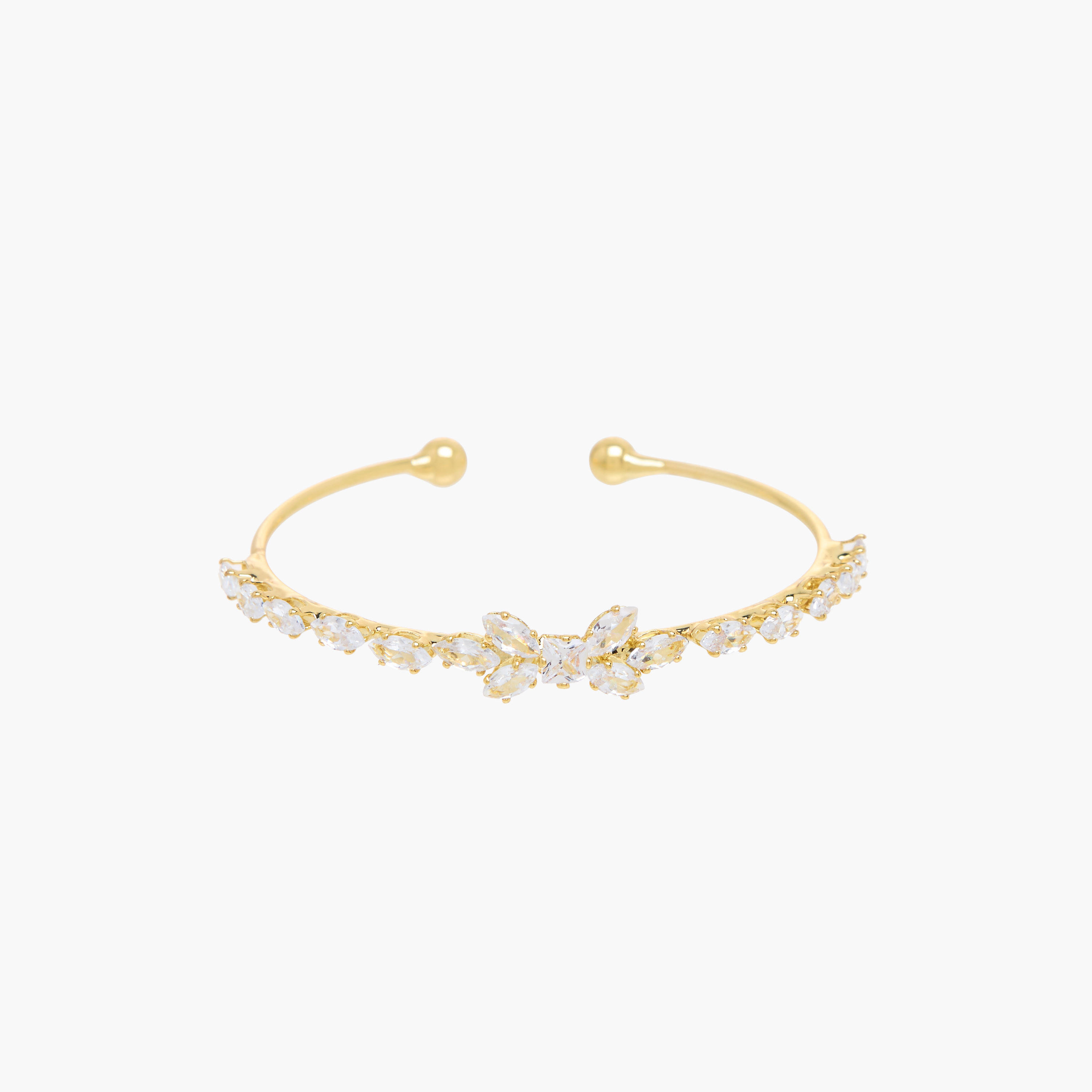 سوار معدن مرصع بالكريستال-women-watchesandjewellery-jewellery-banglesandbracelets-image-1
