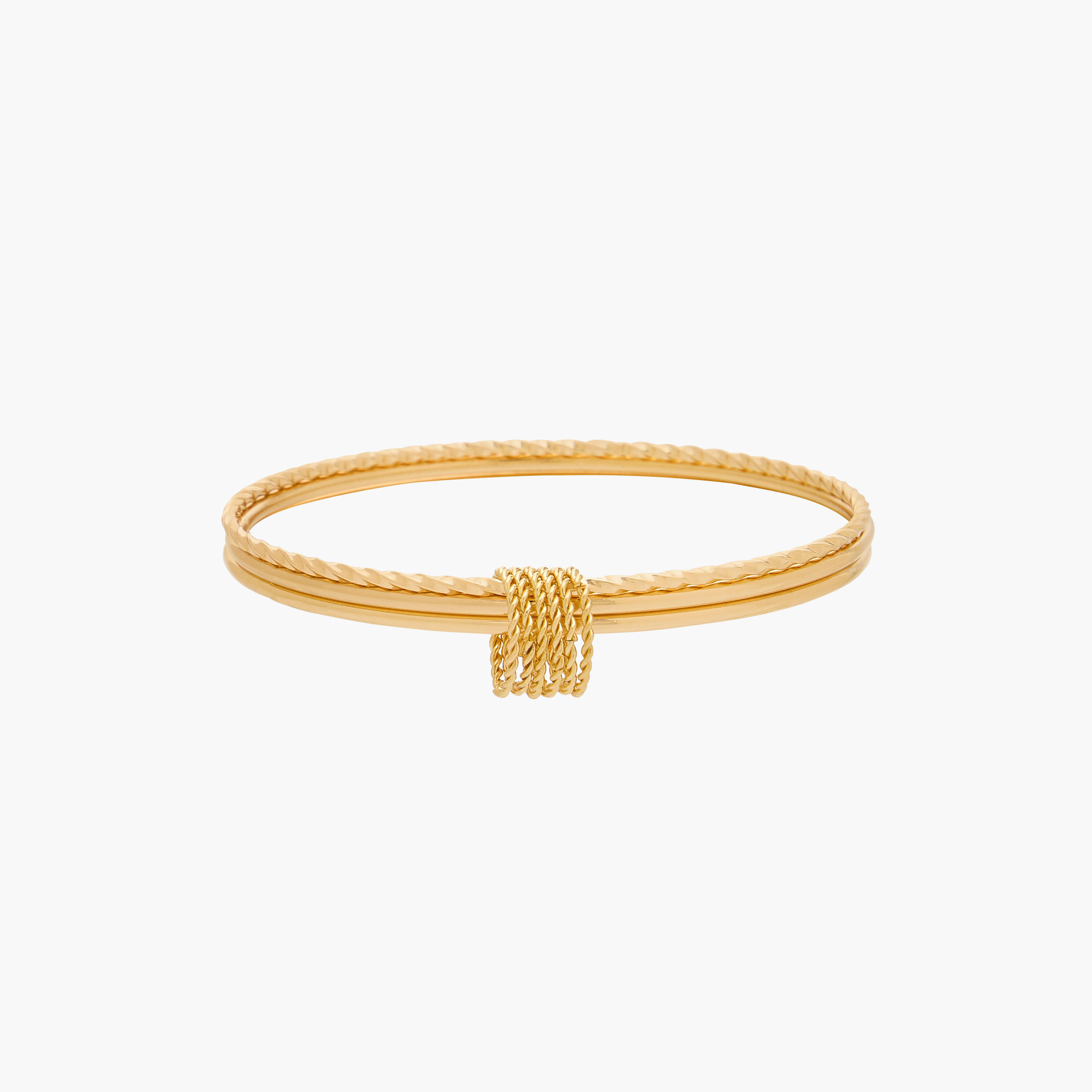أساور معدن - طقم من 5 قطع-women-watchesandjewellery-jewellery-banglesandbracelets-image-6