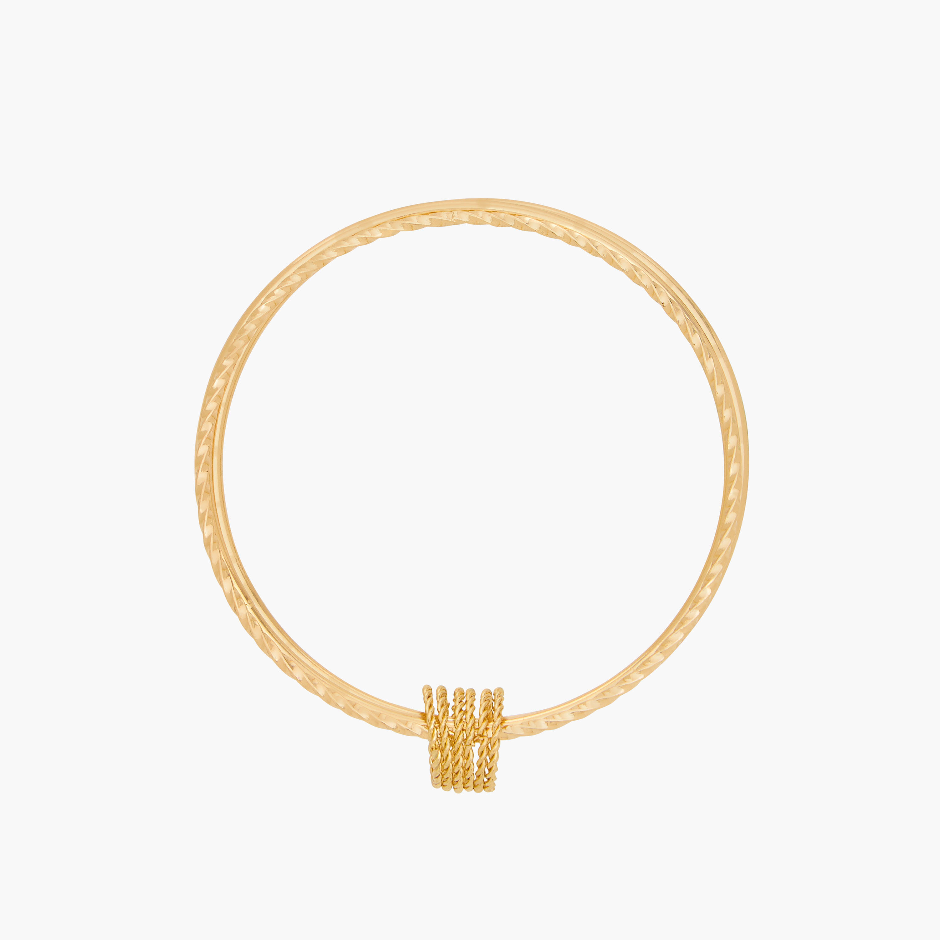 أساور معدن - طقم من 5 قطع-women-watchesandjewellery-jewellery-banglesandbracelets-image-7