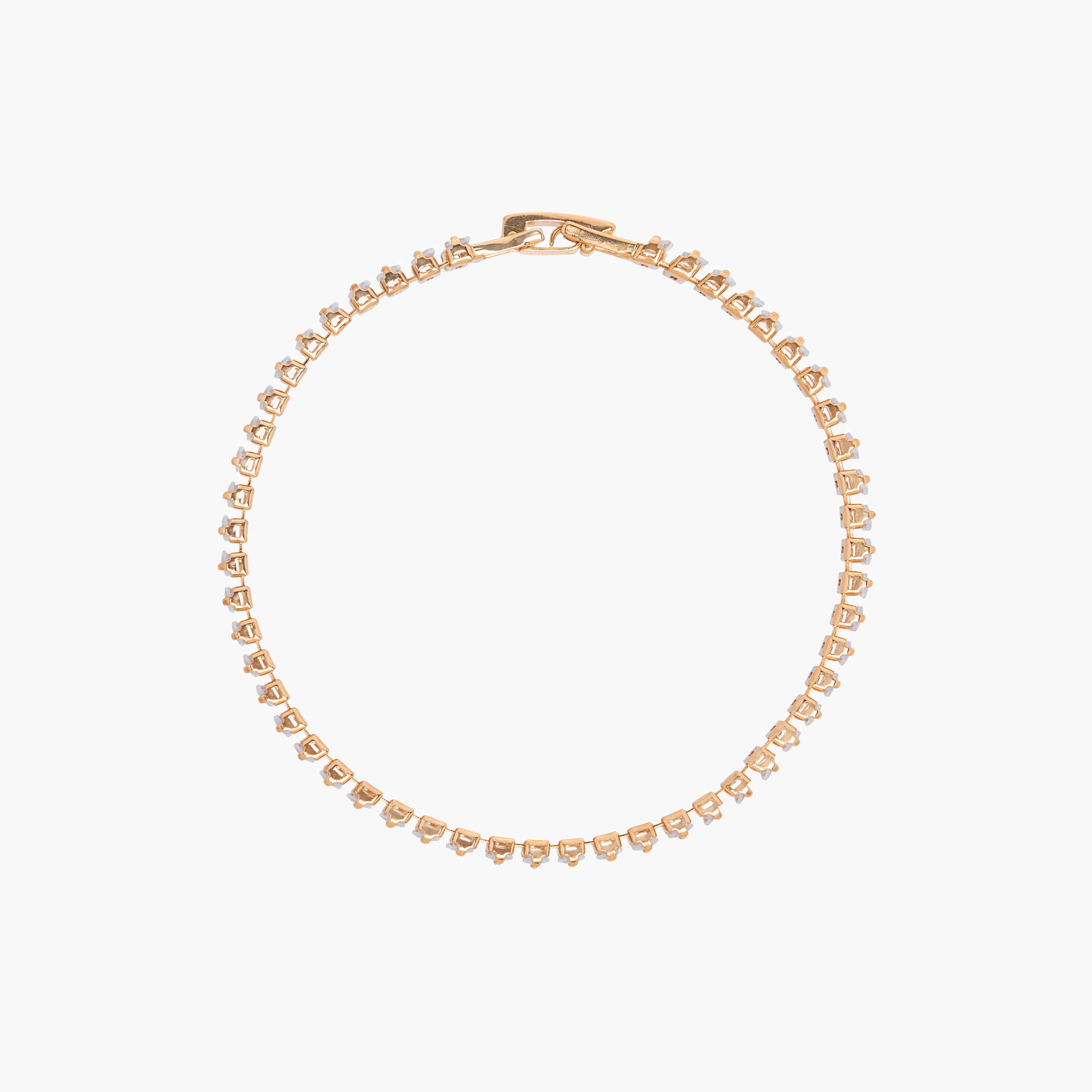 Metal Cubic Zirconia Embellished Bracelet-women-watchesandjewellery-jewellery-banglesandbracelets-image-2