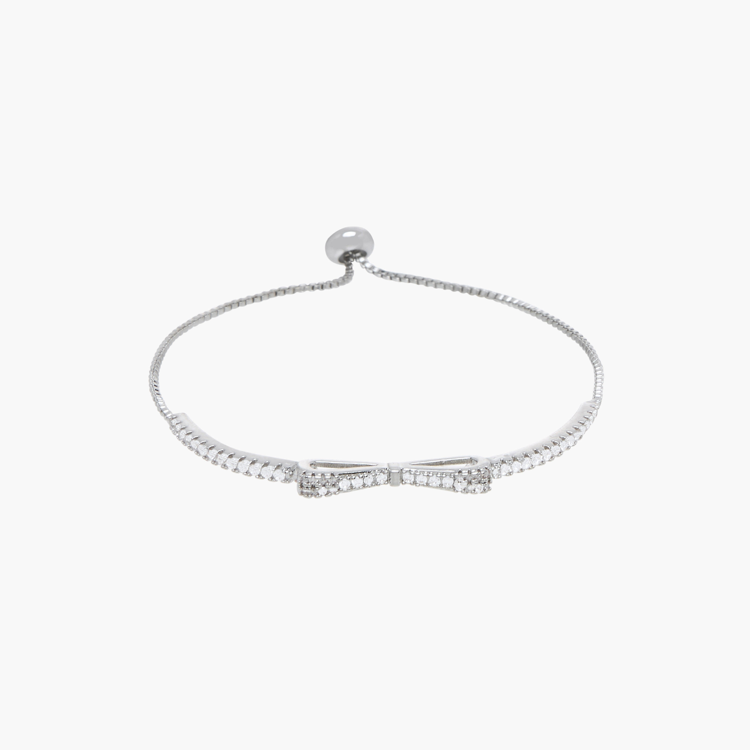 Metal Cubic Zirconia Embellished Bracelet-women-watchesandjewellery-jewellery-banglesandbracelets-image-1