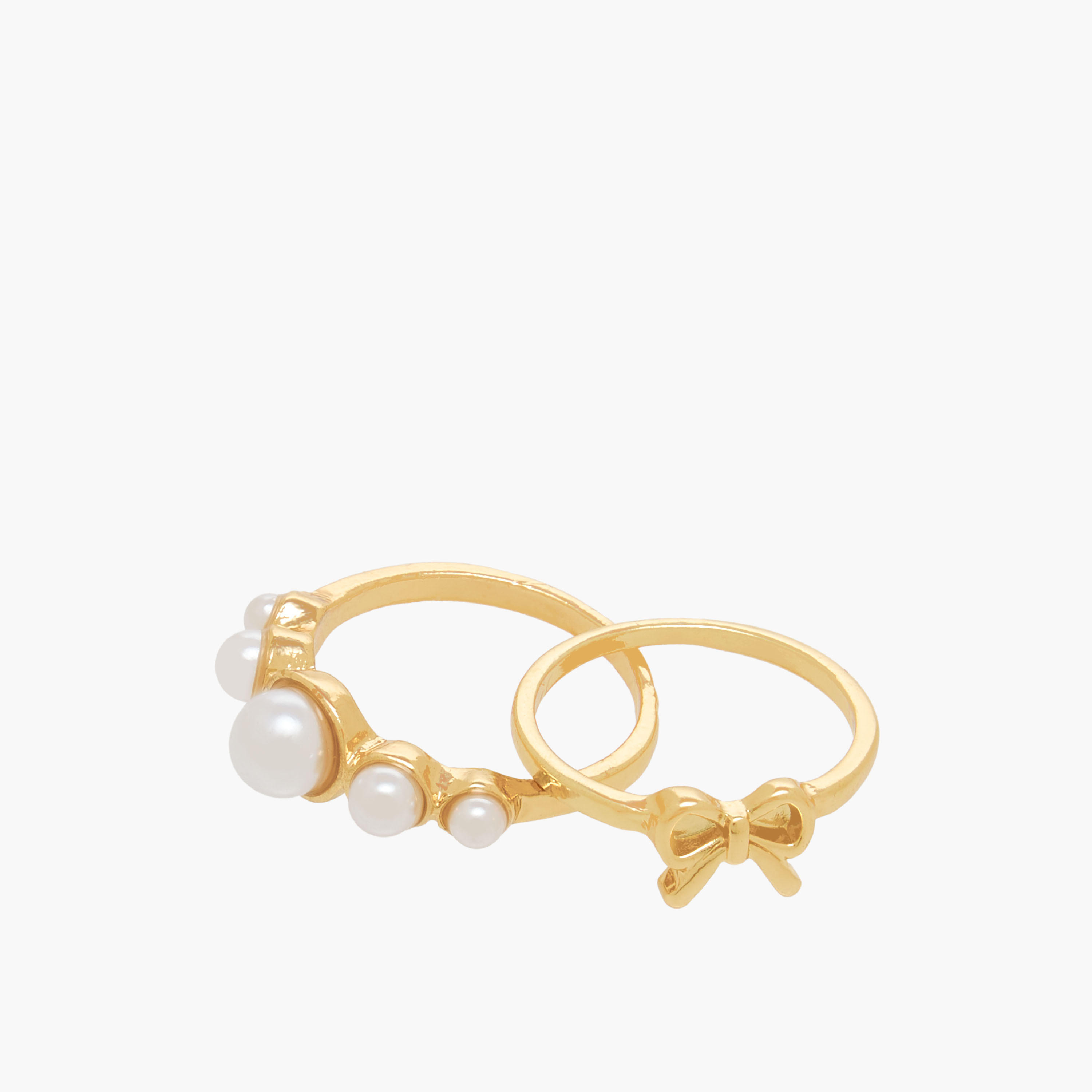 Assorted Gold Tone Ring - Set of 8-women-watchesandjewellery-jewellery-rings-image-3