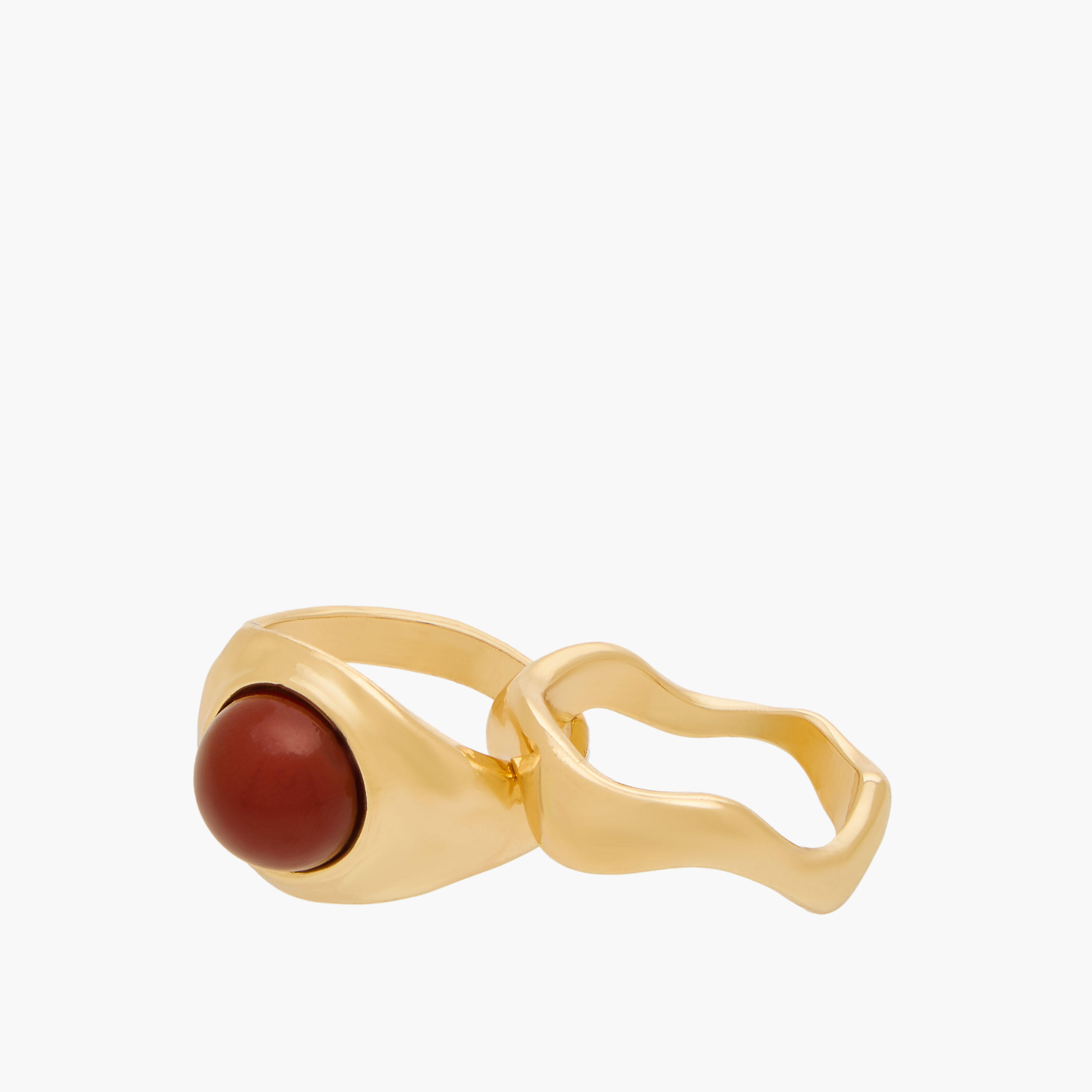 خواتم ميتاليك متنوعة - طقم 7 قطع-women-watchesandjewellery-jewellery-rings-image-3