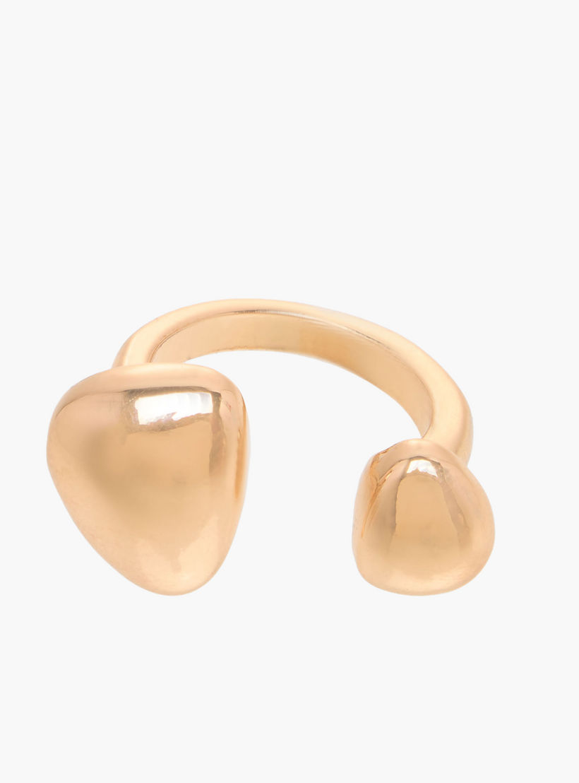 خواتم ذهبية متنوعة - طقم 3 قطع-women-watchesandjewellery-jewellery-rings-image-1