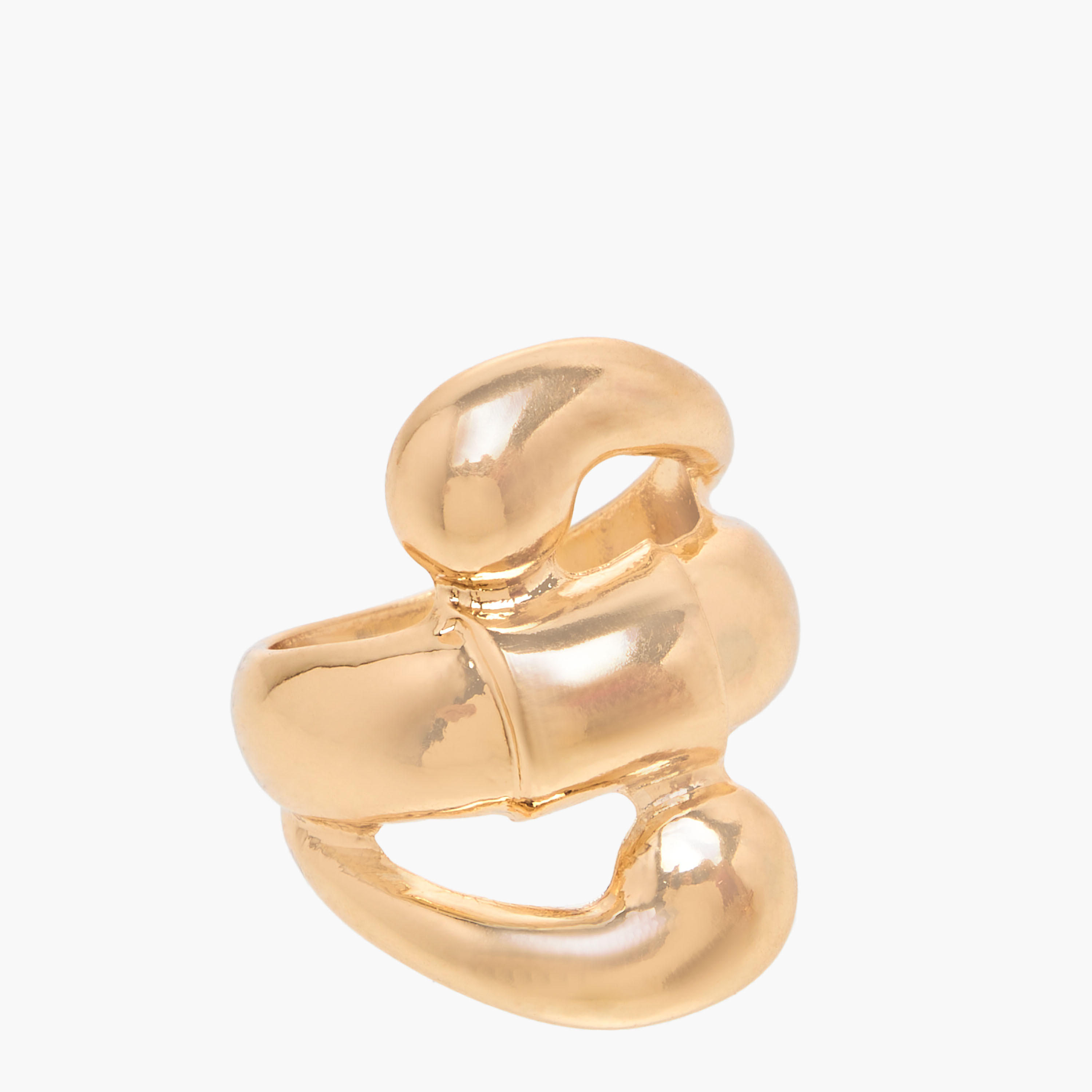 خواتم ذهبية متنوعة - طقم 3 قطع-women-watchesandjewellery-jewellery-rings-image-3