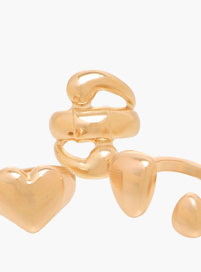 خواتم ذهبية متنوعة - طقم 3 قطع-women-watchesandjewellery-jewellery-rings-image-5