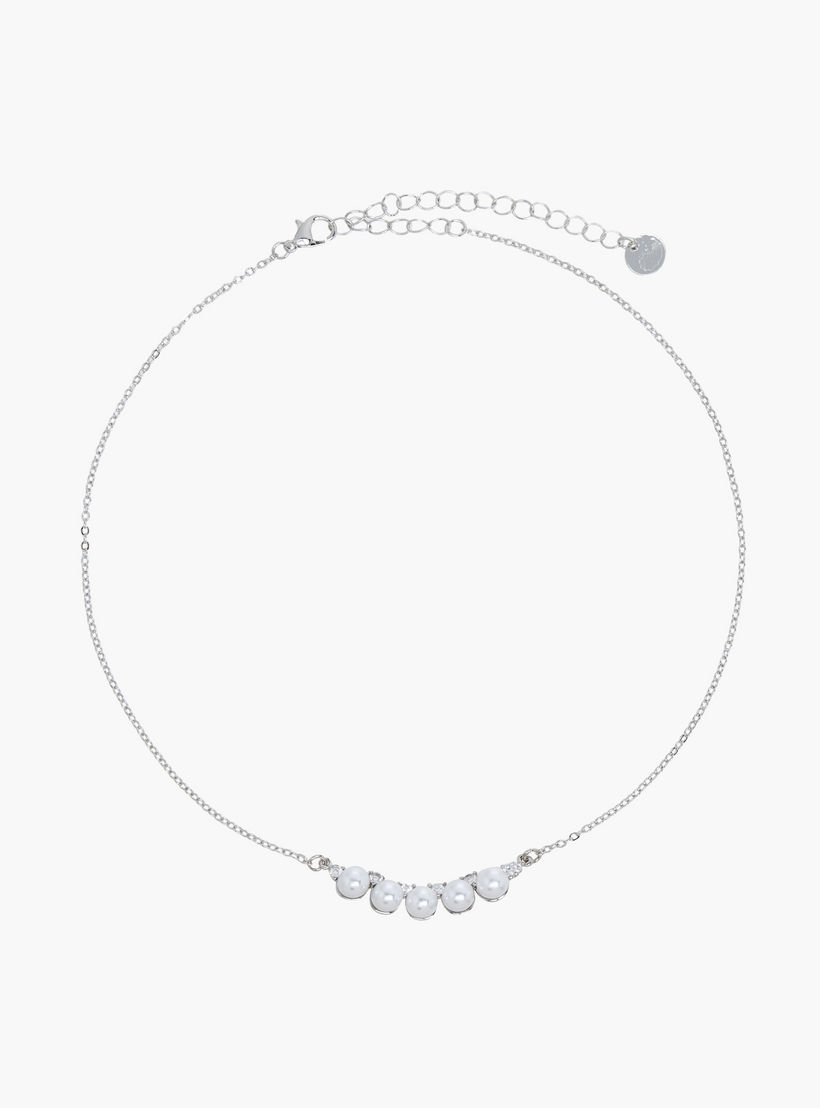 عقد معدن مزين باللؤلؤ-women-watchesandjewellery-jewellery-necklacesandpendants-image-1