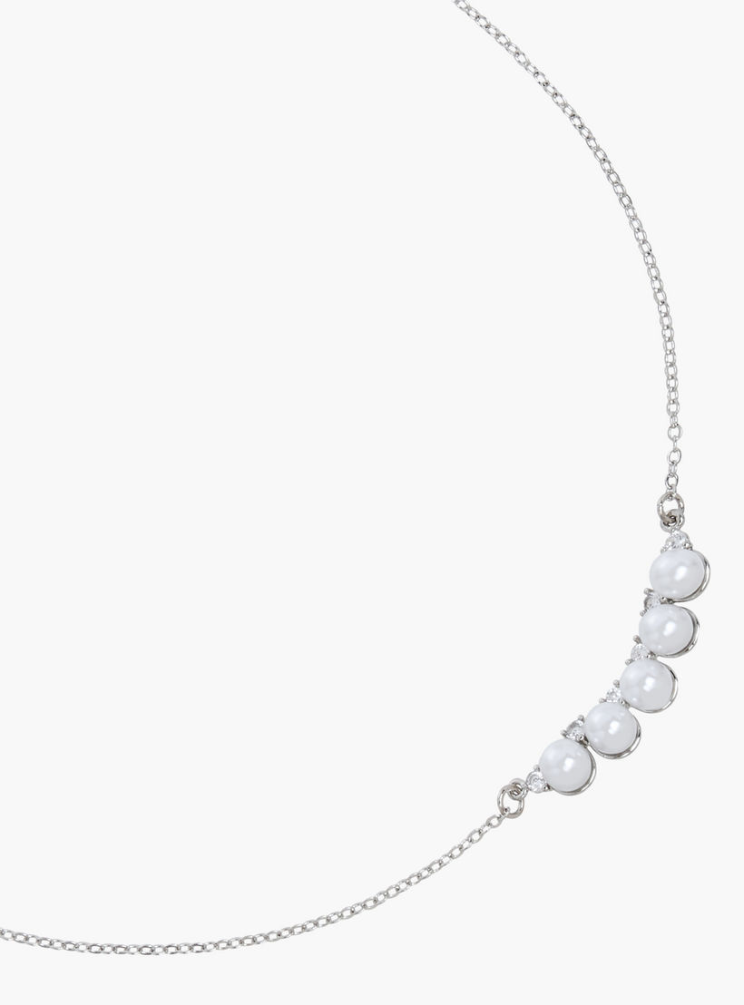 عقد معدن مزين باللؤلؤ-women-watchesandjewellery-jewellery-necklacesandpendants-image-2