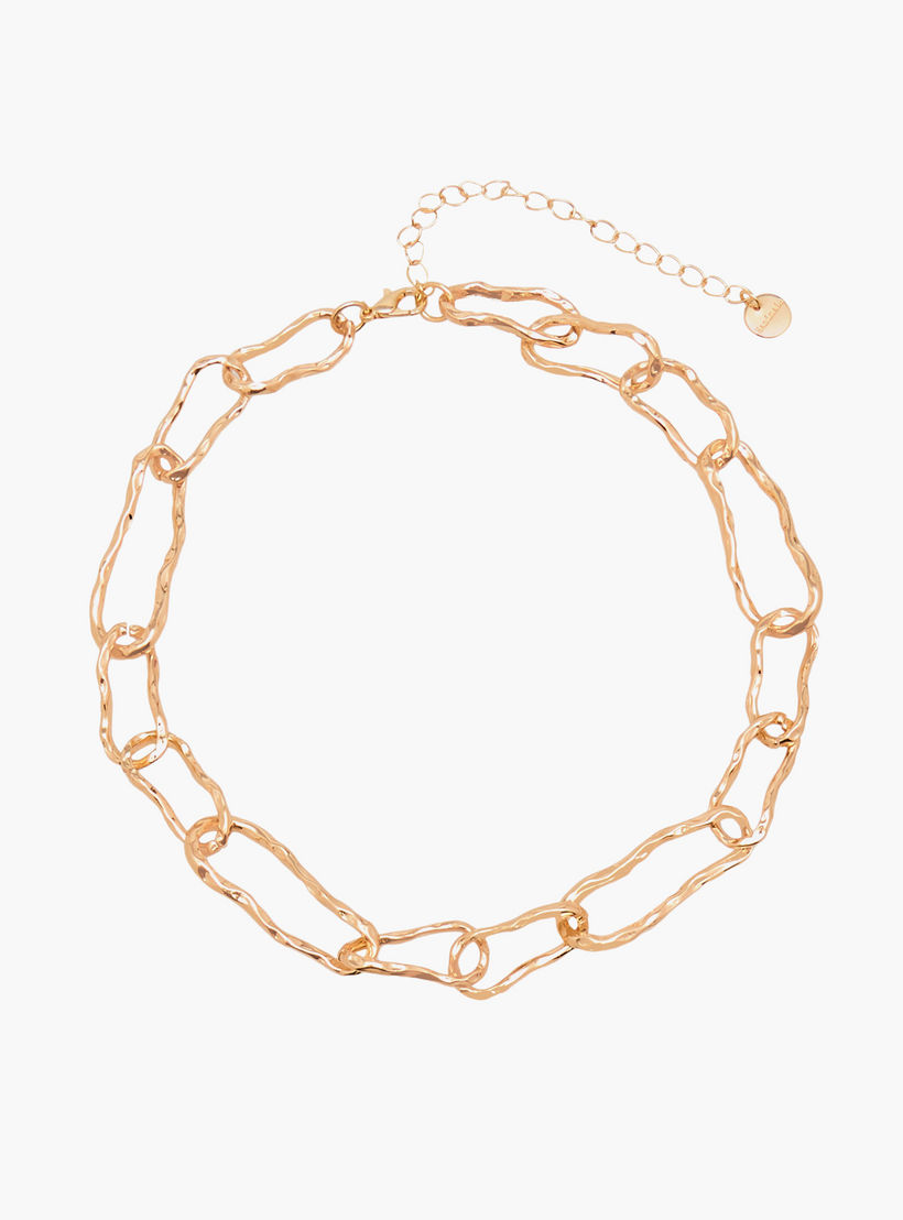 عقد بلون ذهبي وبمشبك إغلاق-women-watchesandjewellery-jewellery-necklacesandpendants-image-1