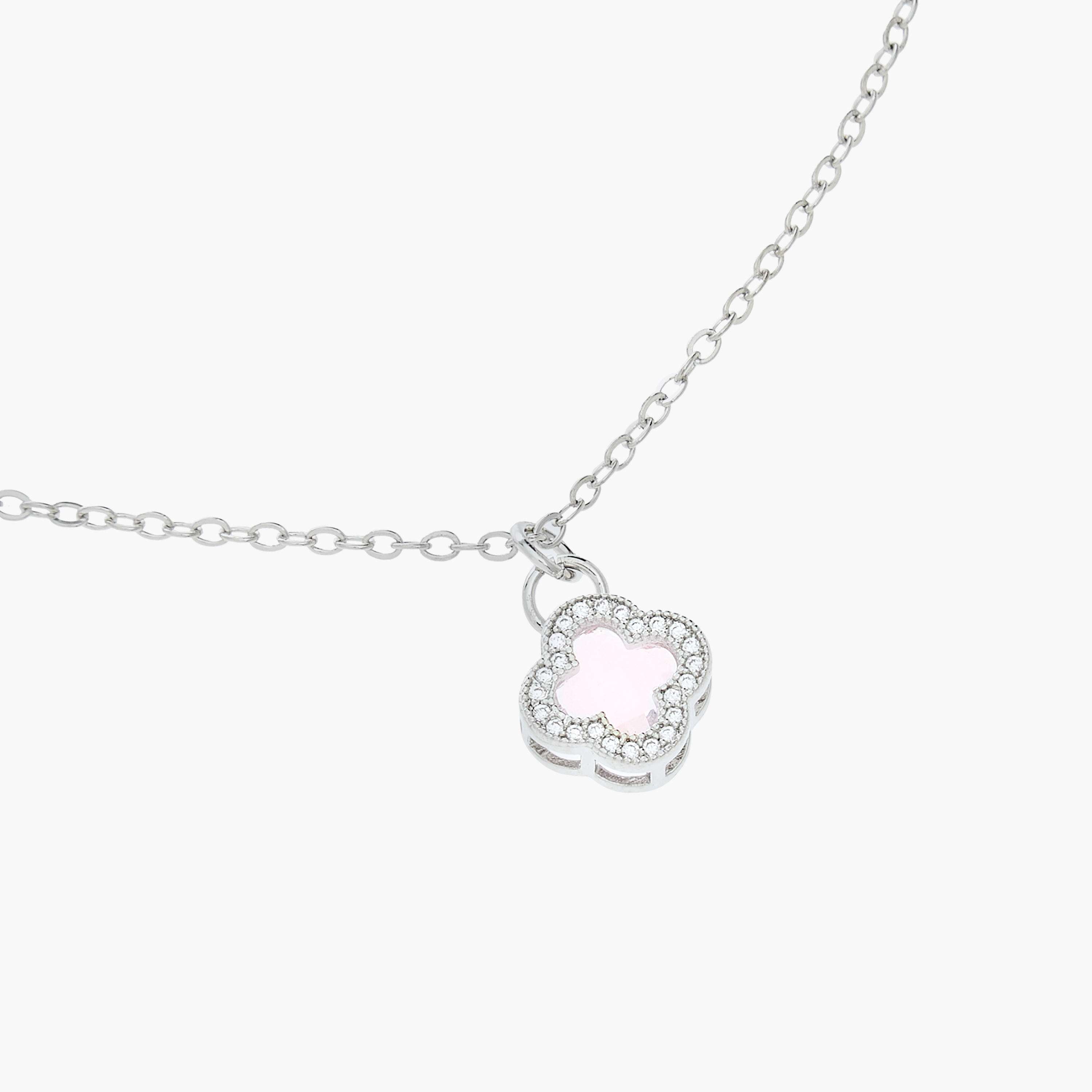 Set of 2 - Embellished Cubic Zirconia Necklace and Earrings-women-watchesandjewellery-jewellery-jewellerysets-image-3