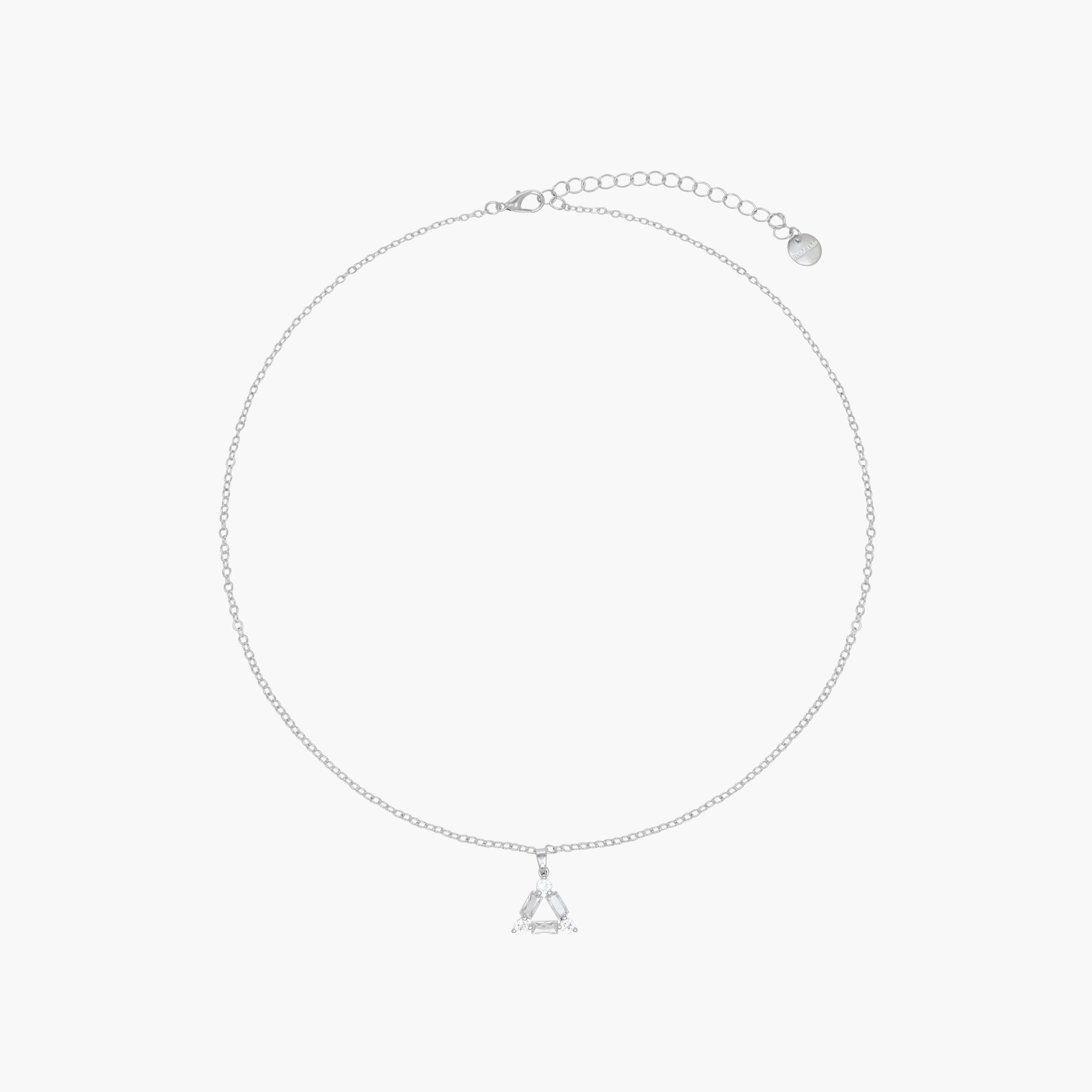 Set of 2 - Embellished Cubic Zirconia Necklace and Earrings-women-watchesandjewellery-jewellery-jewellerysets-image-2