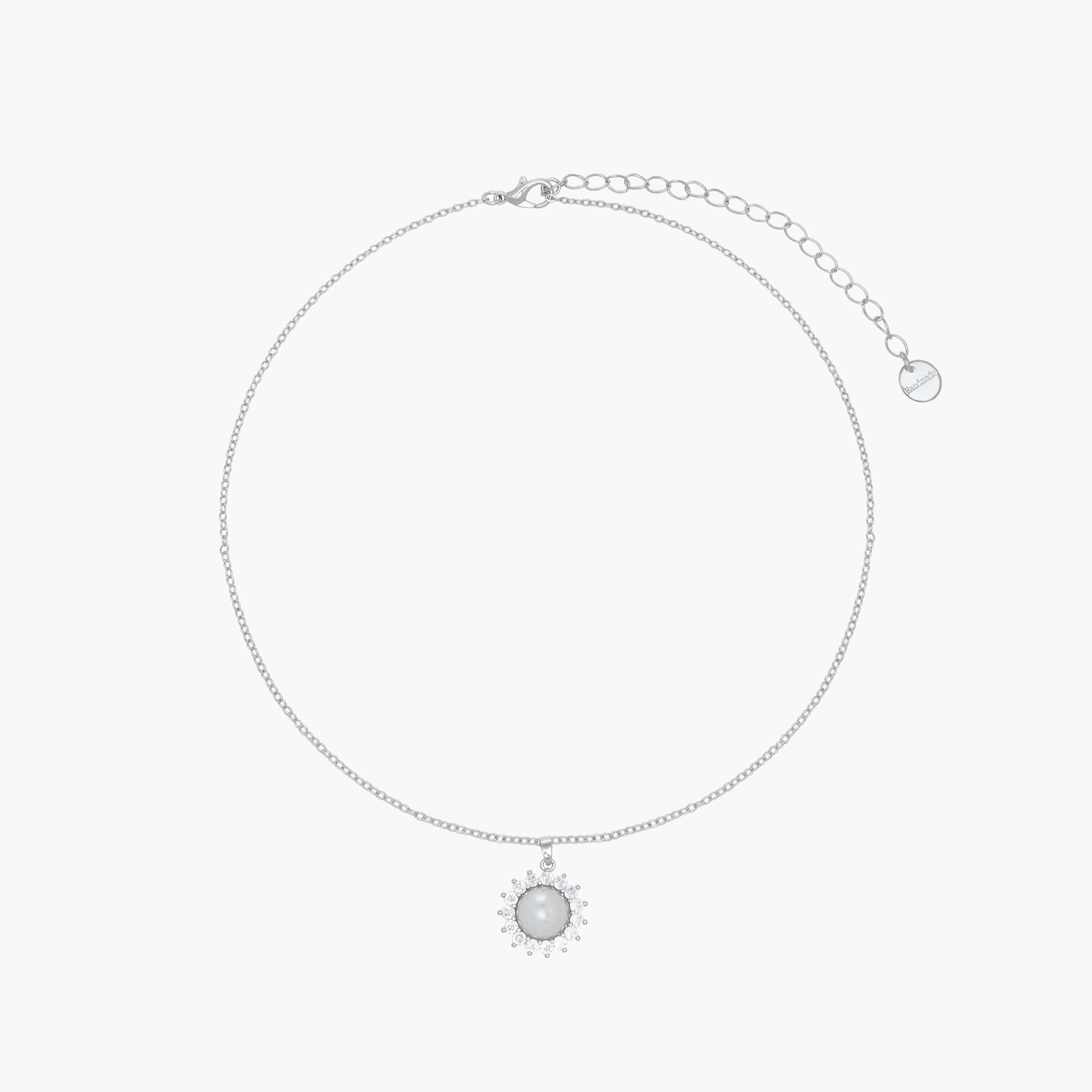 Set of 2 Embellished Cubic Zirconia Necklace and Earrings-women-watchesandjewellery-jewellery-jewellerysets-image-2