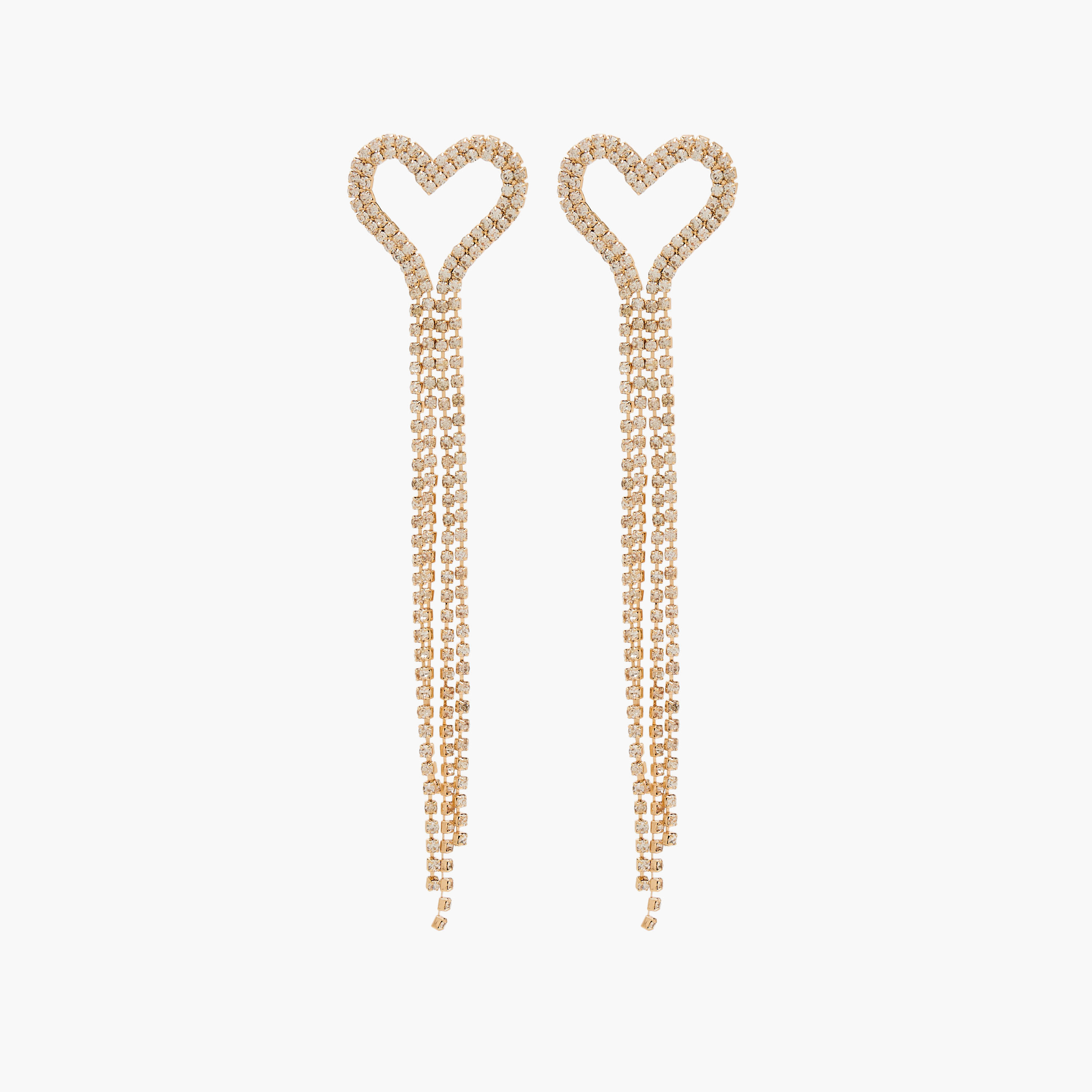 حلقان متدلية معدنية مزينة بمكبس إغلاق خلفي-women-watchesandjewellery-jewellery-earrings-image-1
