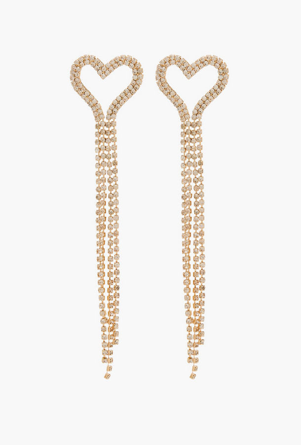 حلقان متدلية معدنية مزينة بمكبس إغلاق خلفي-women-watchesandjewellery-jewellery-earrings-image-1