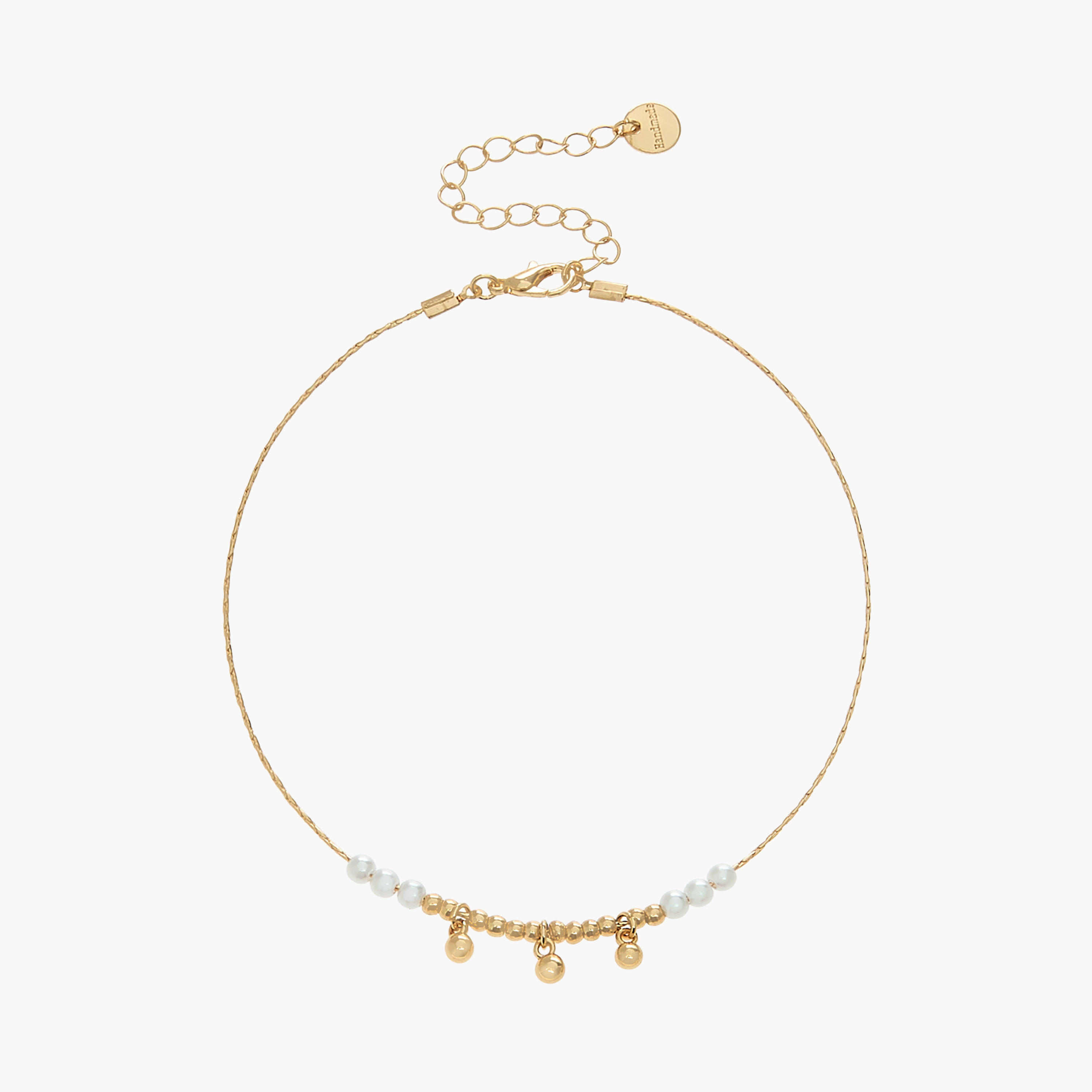 خلاخيل متنوعة بلون ذهبي - عبوة 5 قطع-women-watchesandjewellery-jewellery-anklets-image-13