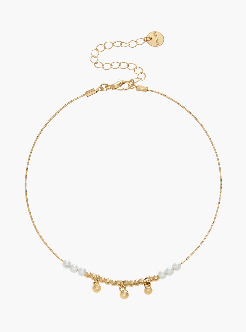 خلاخيل متنوعة بلون ذهبي - عبوة 5 قطع-women-watchesandjewellery-jewellery-anklets-image-13