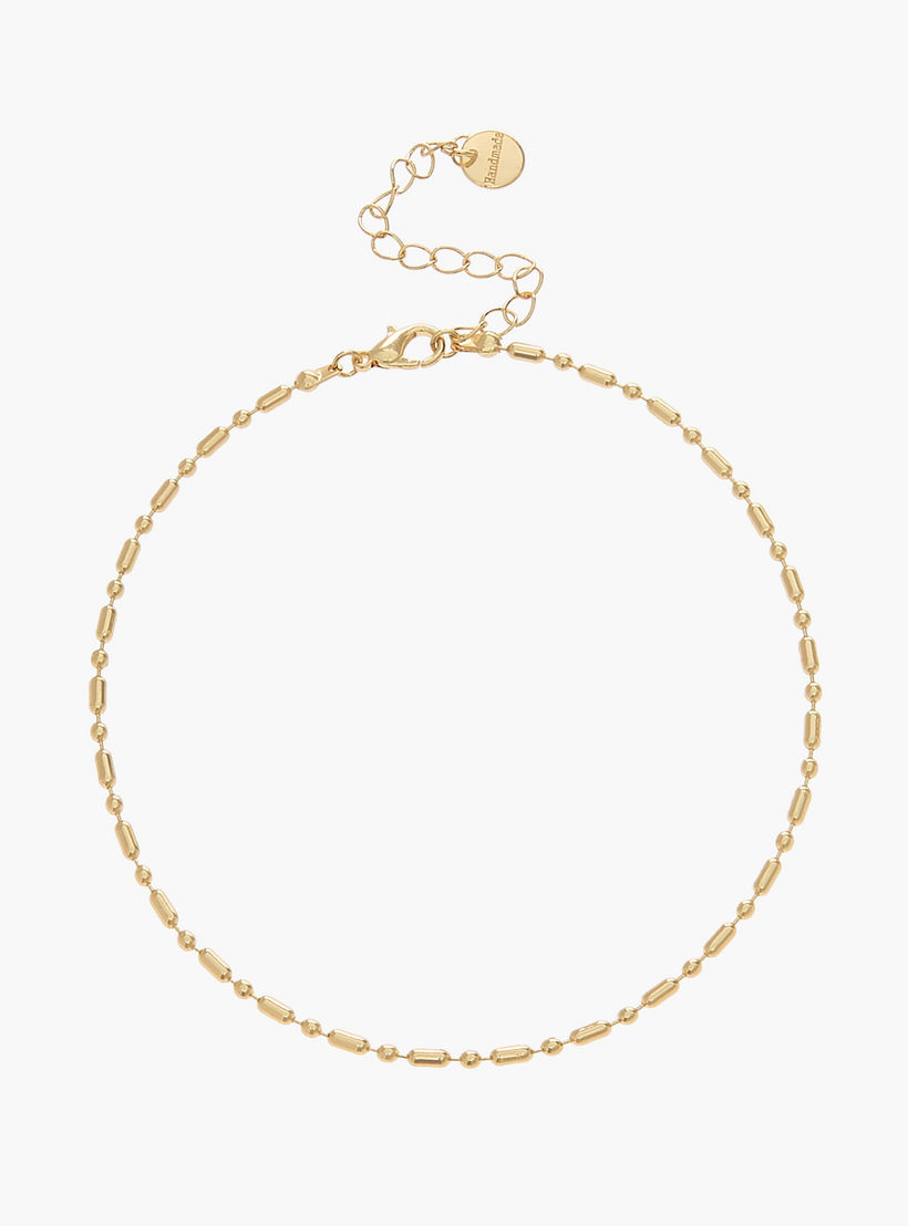 خلاخيل متنوعة بلون ذهبي - عبوة 5 قطع-women-watchesandjewellery-jewellery-anklets-image-14