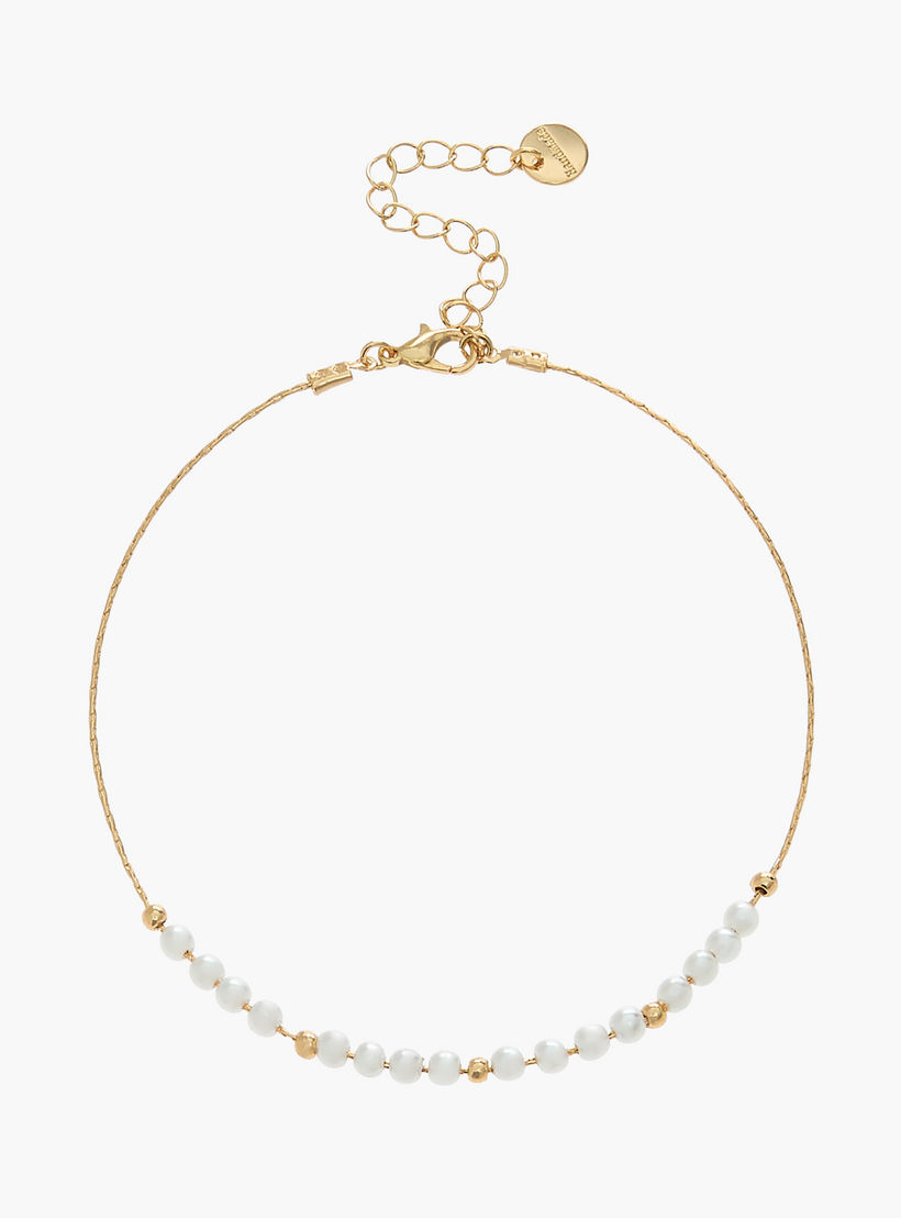 خلاخيل متنوعة بلون ذهبي - عبوة 5 قطع-women-watchesandjewellery-jewellery-anklets-image-15