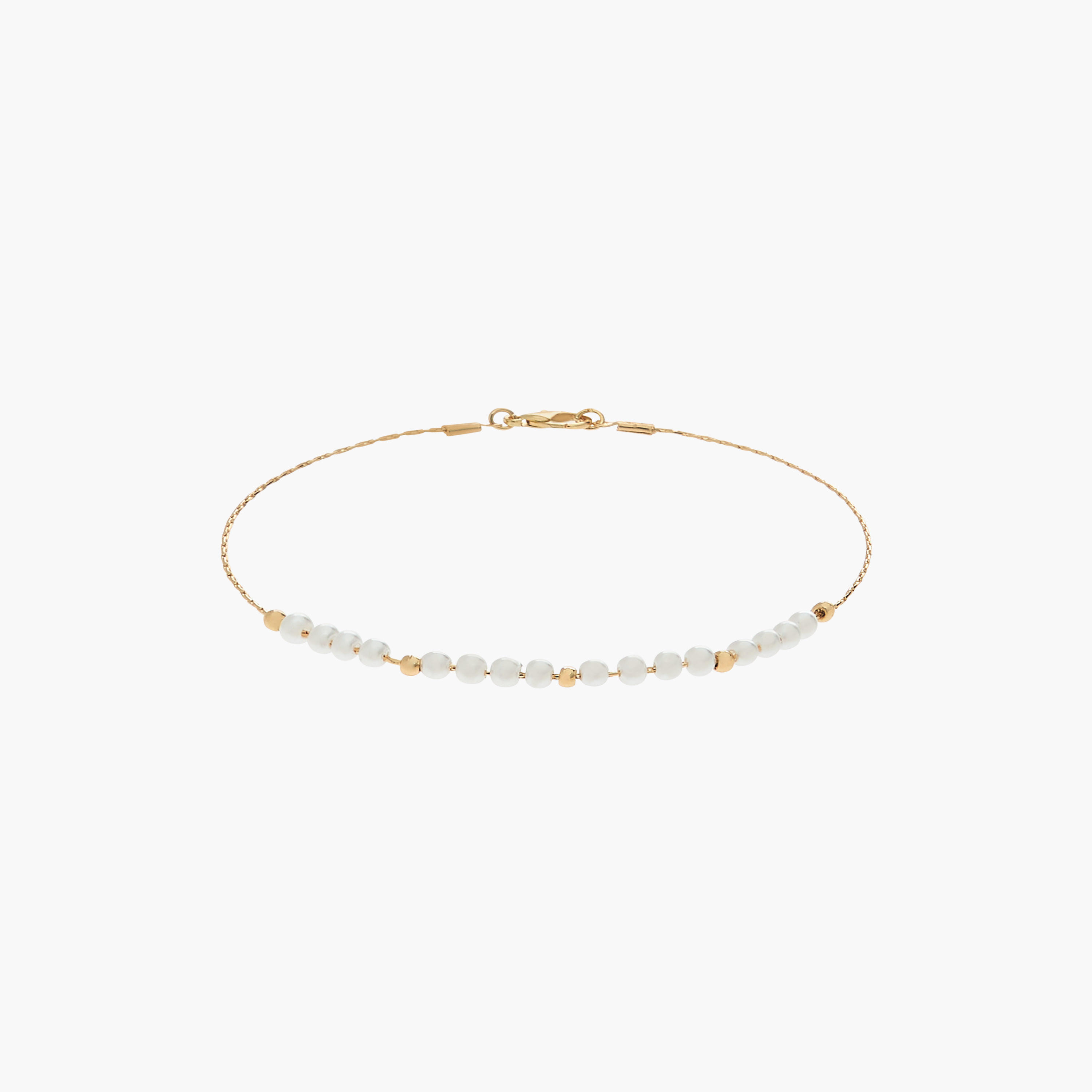 خلاخيل متنوعة بلون ذهبي - عبوة 5 قطع-women-watchesandjewellery-jewellery-anklets-image-7