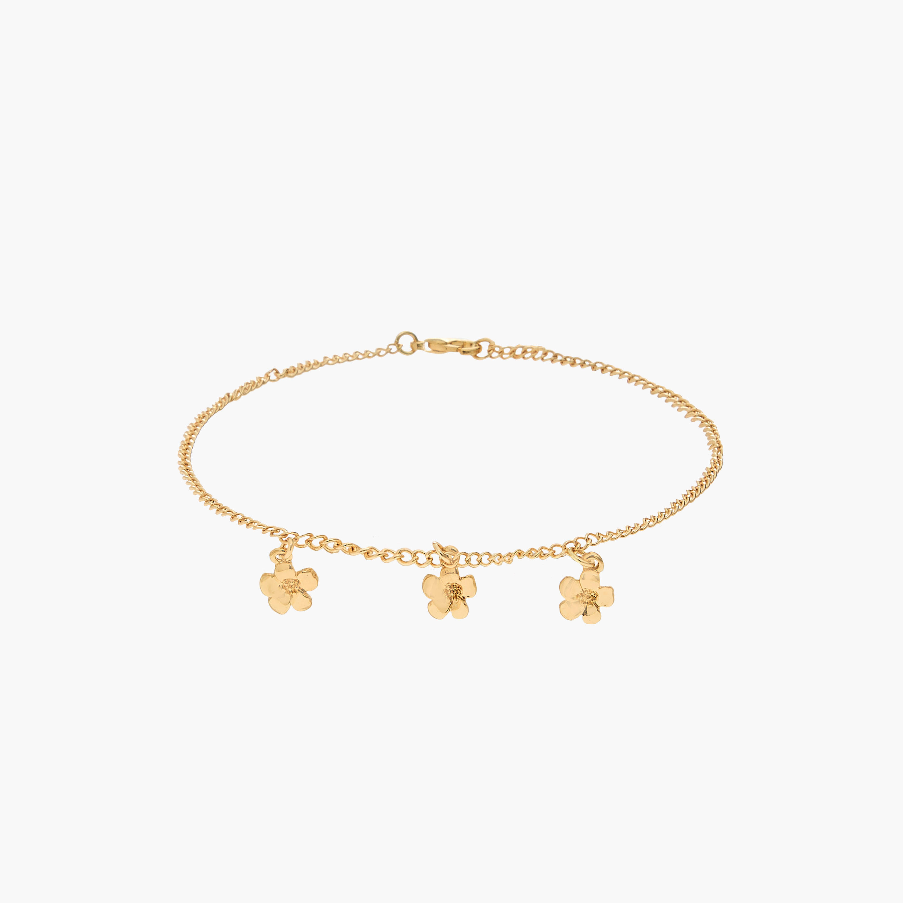 خلاخيل متنوعة بلون ذهبي - عبوة 5 قطع-women-watchesandjewellery-jewellery-anklets-image-9