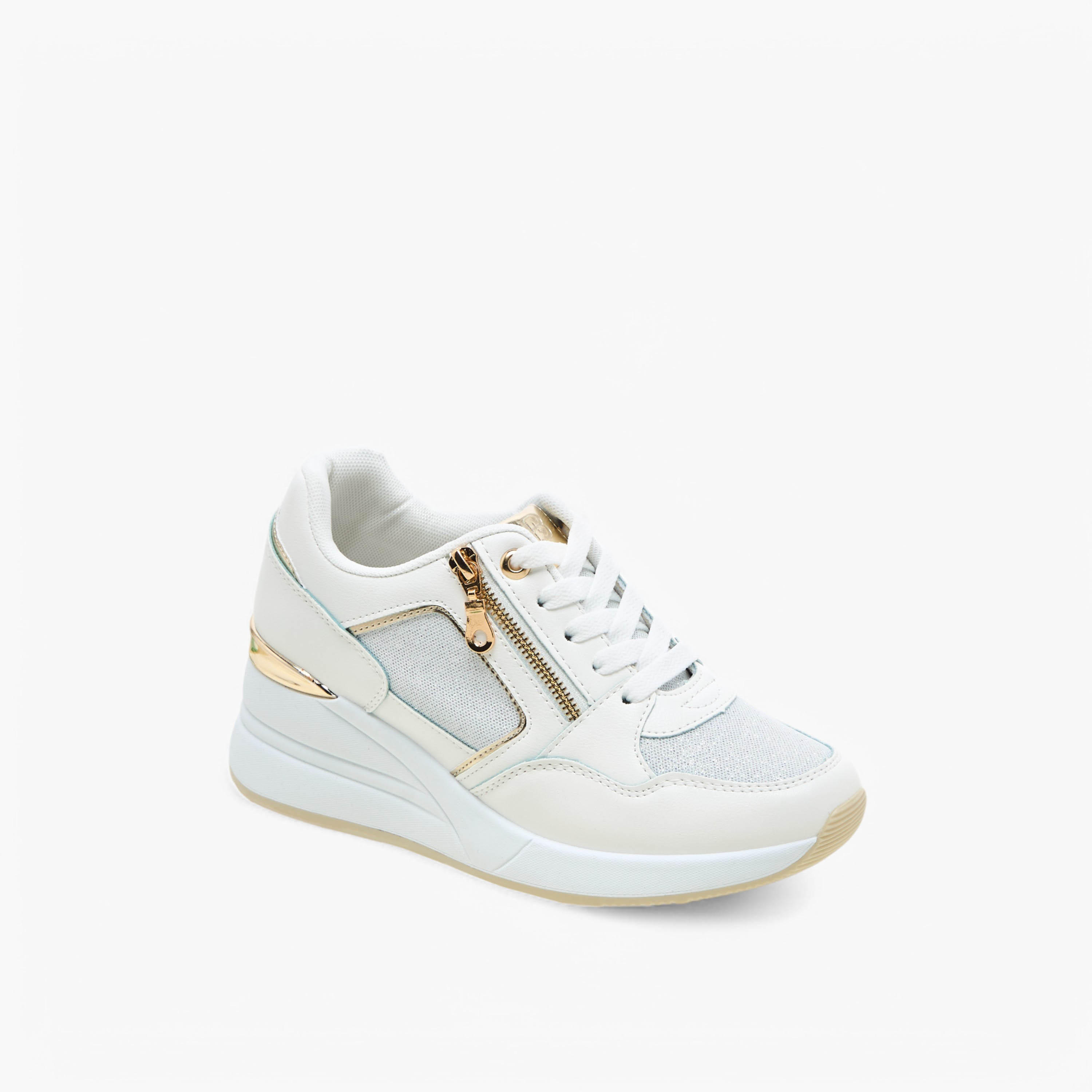 Flora Bella Panelled Lace-Up Sneakers-women-shoes-sneakers-image-2