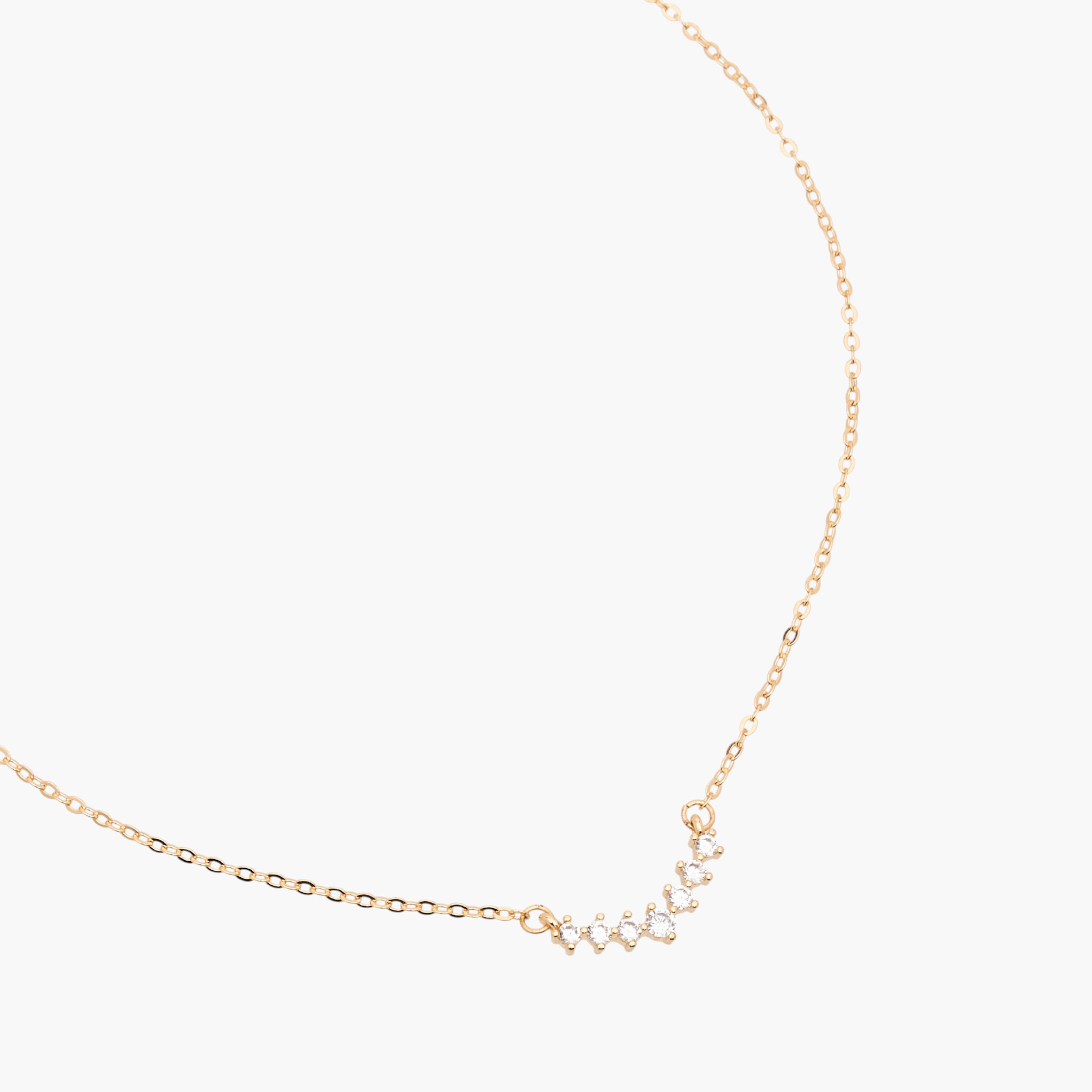 Metal Cubic Zirconia Embellished Pendant Necklace-women-watchesandjewellery-jewellery-necklacesandpendants-image-2
