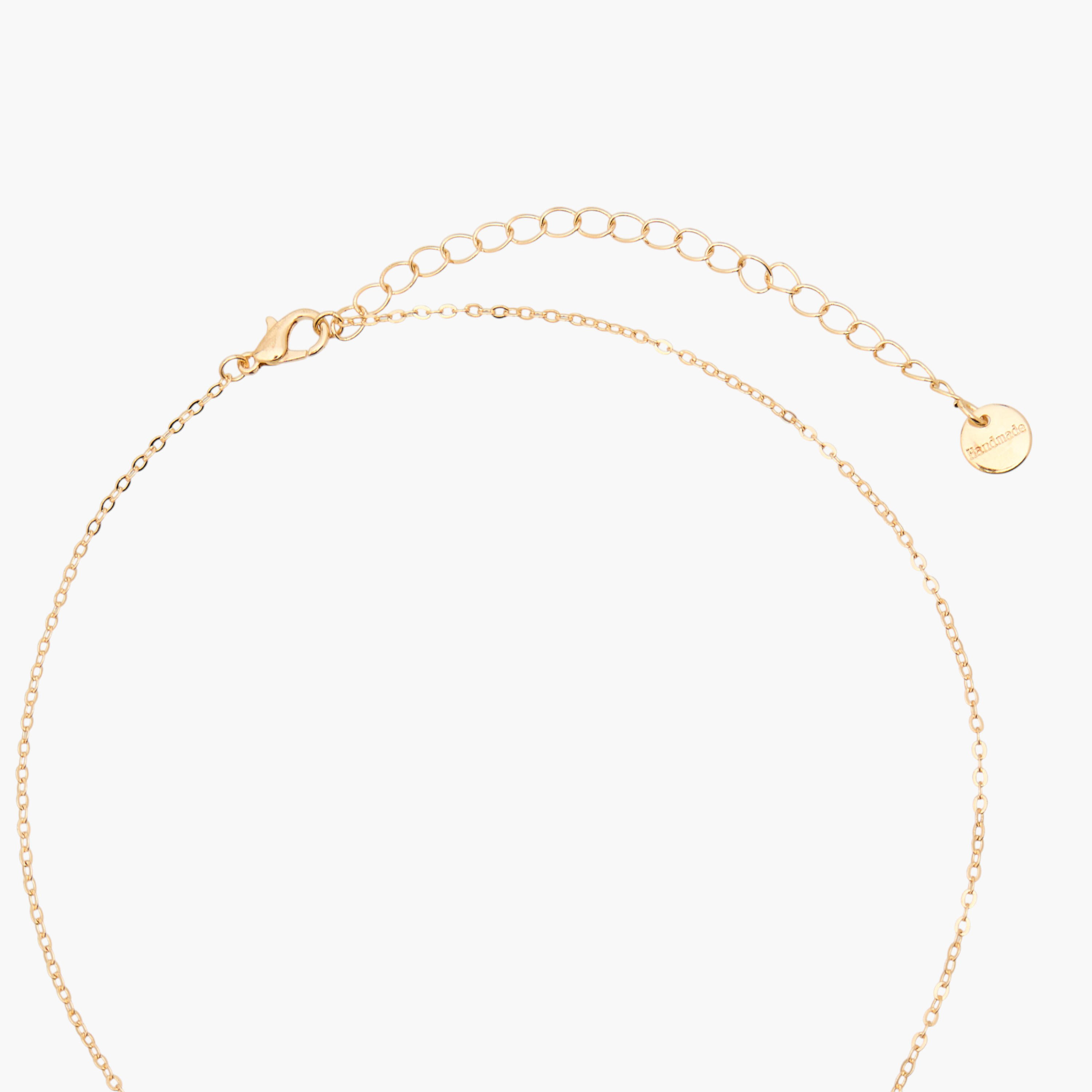 Metal Cubic Zirconia Embellished Pendant Necklace-women-watchesandjewellery-jewellery-necklacesandpendants-image-3