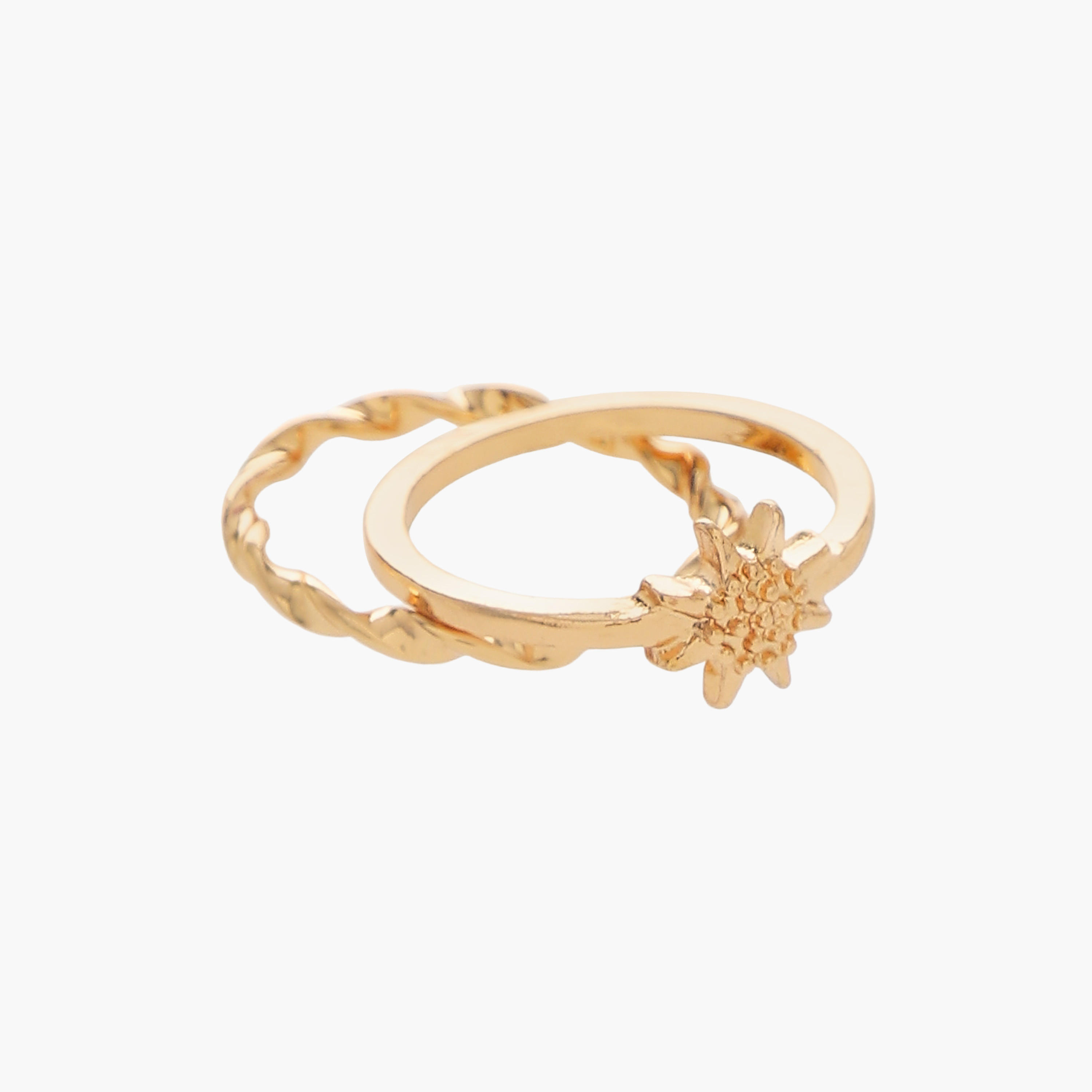 خواتم ميتاليك بتزيينات أحجار - طقم 14 قطعة-women-watchesandjewellery-jewellery-rings-image-3