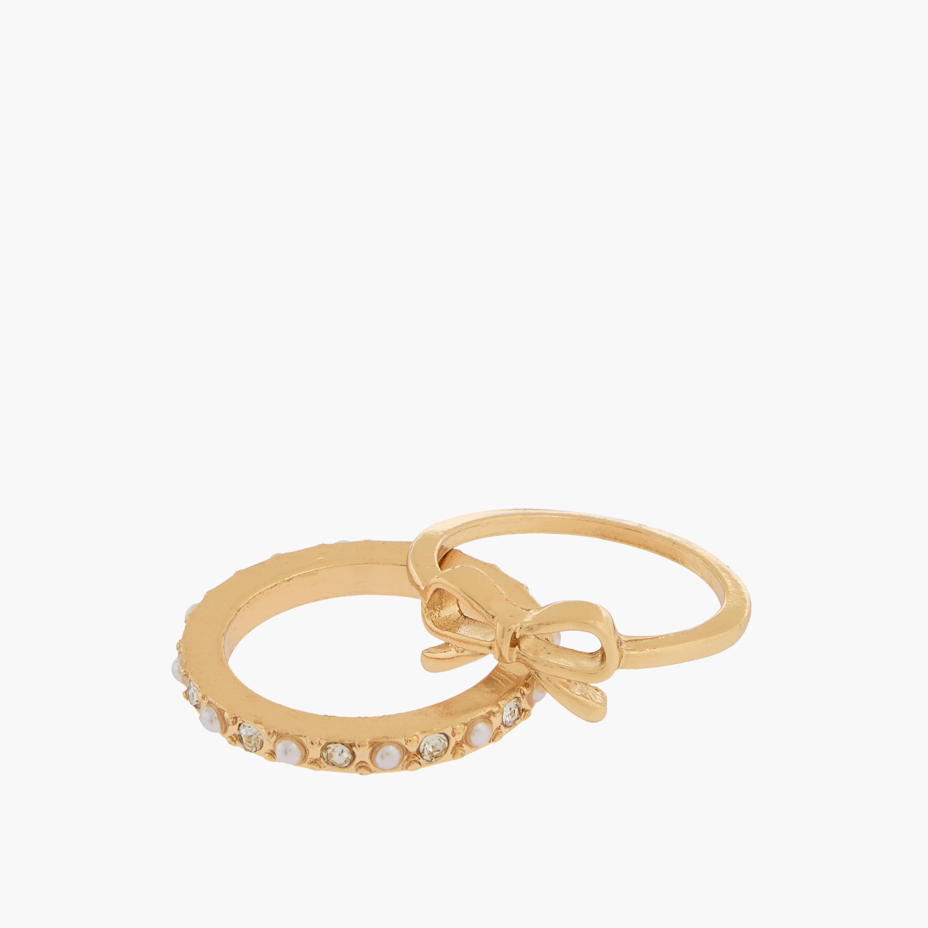 خواتم بارزة الملمس بلون ذهبي - طقم 15 قطعة-women-watchesandjewellery-jewellery-rings-image-3