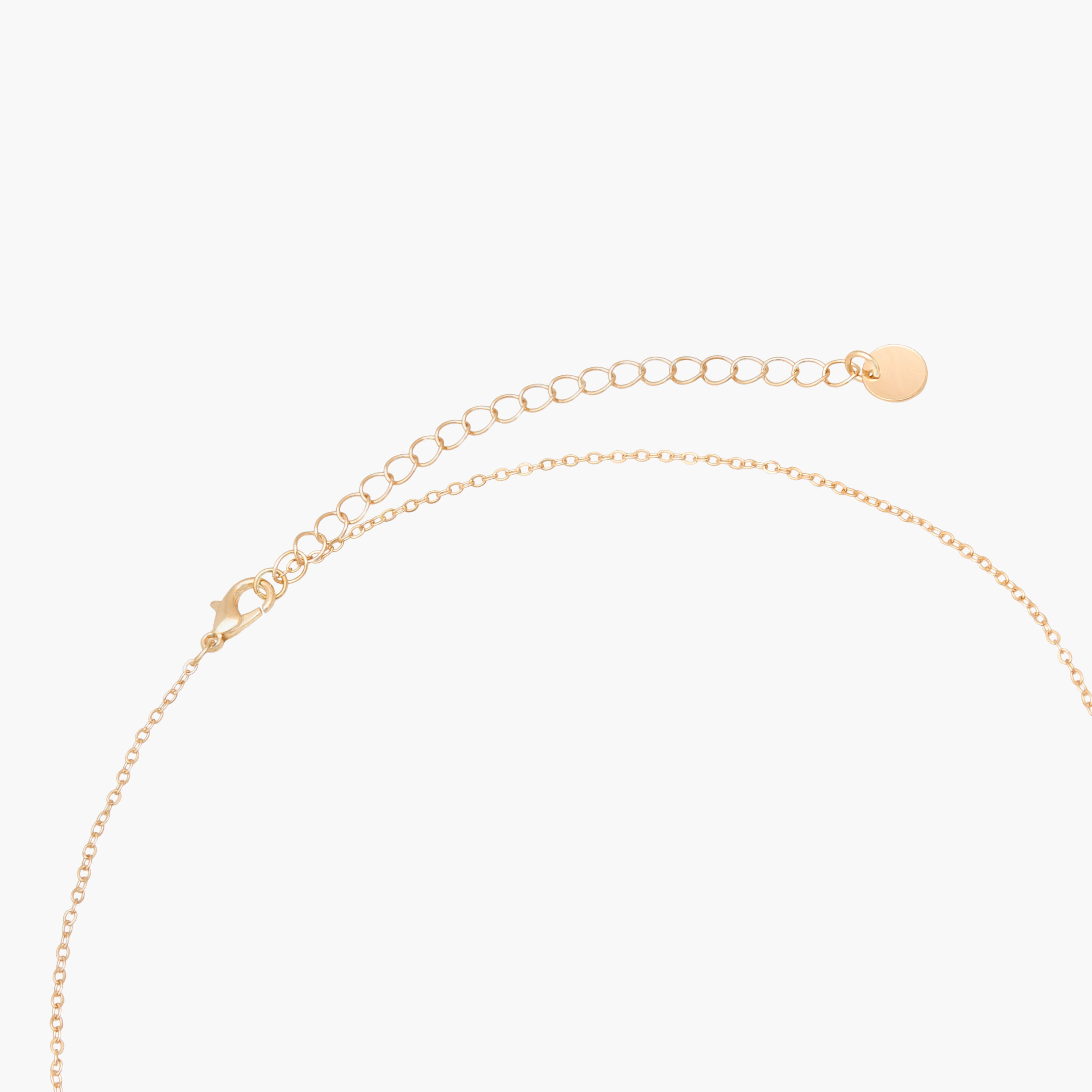 Metal Necklace with Clover Design-women-watchesandjewellery-jewellery-necklacesandpendants-image-3