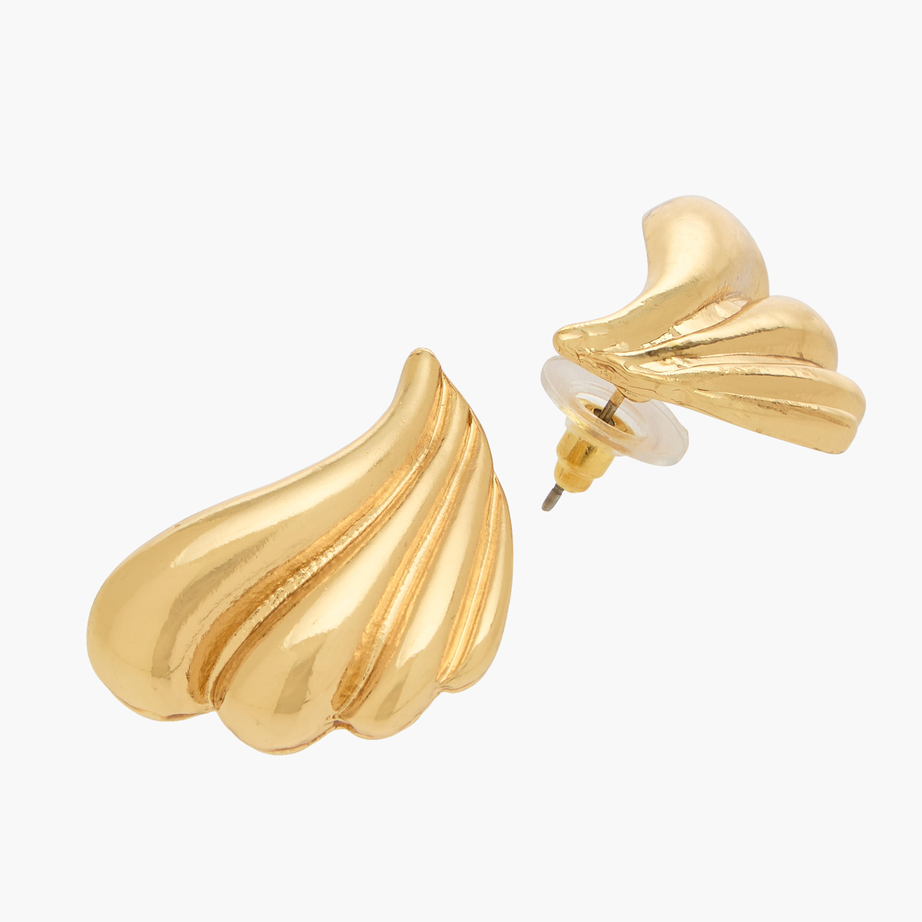 حلق معدني بمكبس إغلاق خلفي-women-watchesandjewellery-jewellery-earrings-image-3