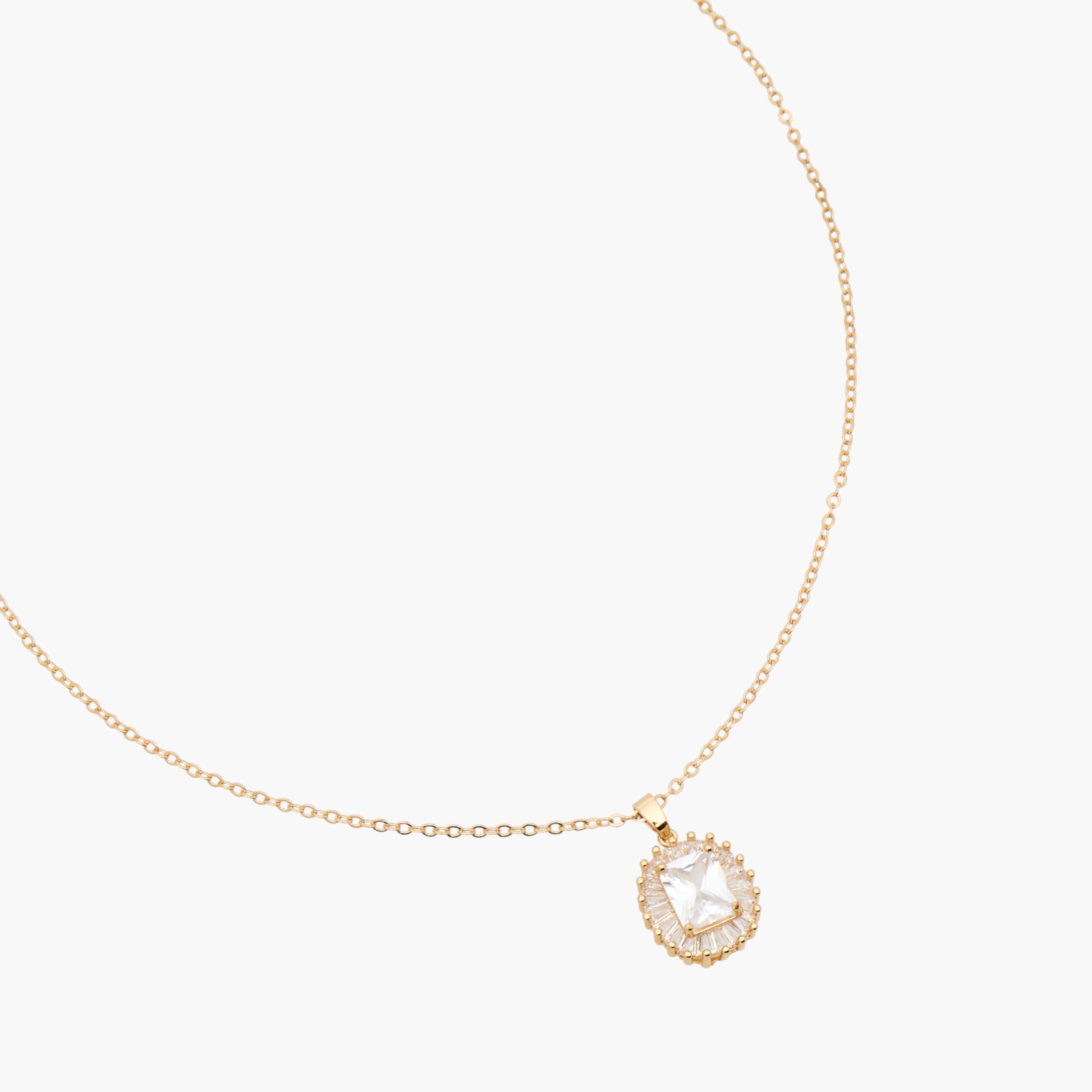 عقد معدن بدلاية وتصميم مزيّن-women-watchesandjewellery-jewellery-necklacesandpendants-image-2