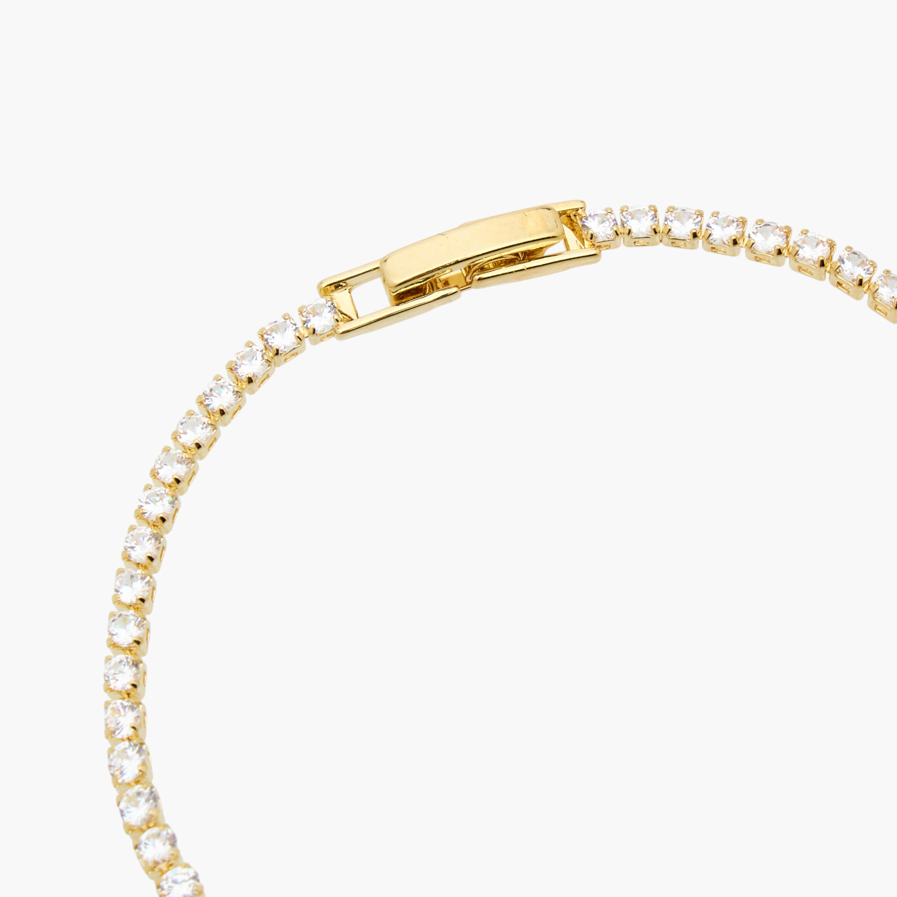 أسورة معدنية مزينة بمكعب زركونيا-women-watchesandjewellery-jewellery-banglesandbracelets-image-4