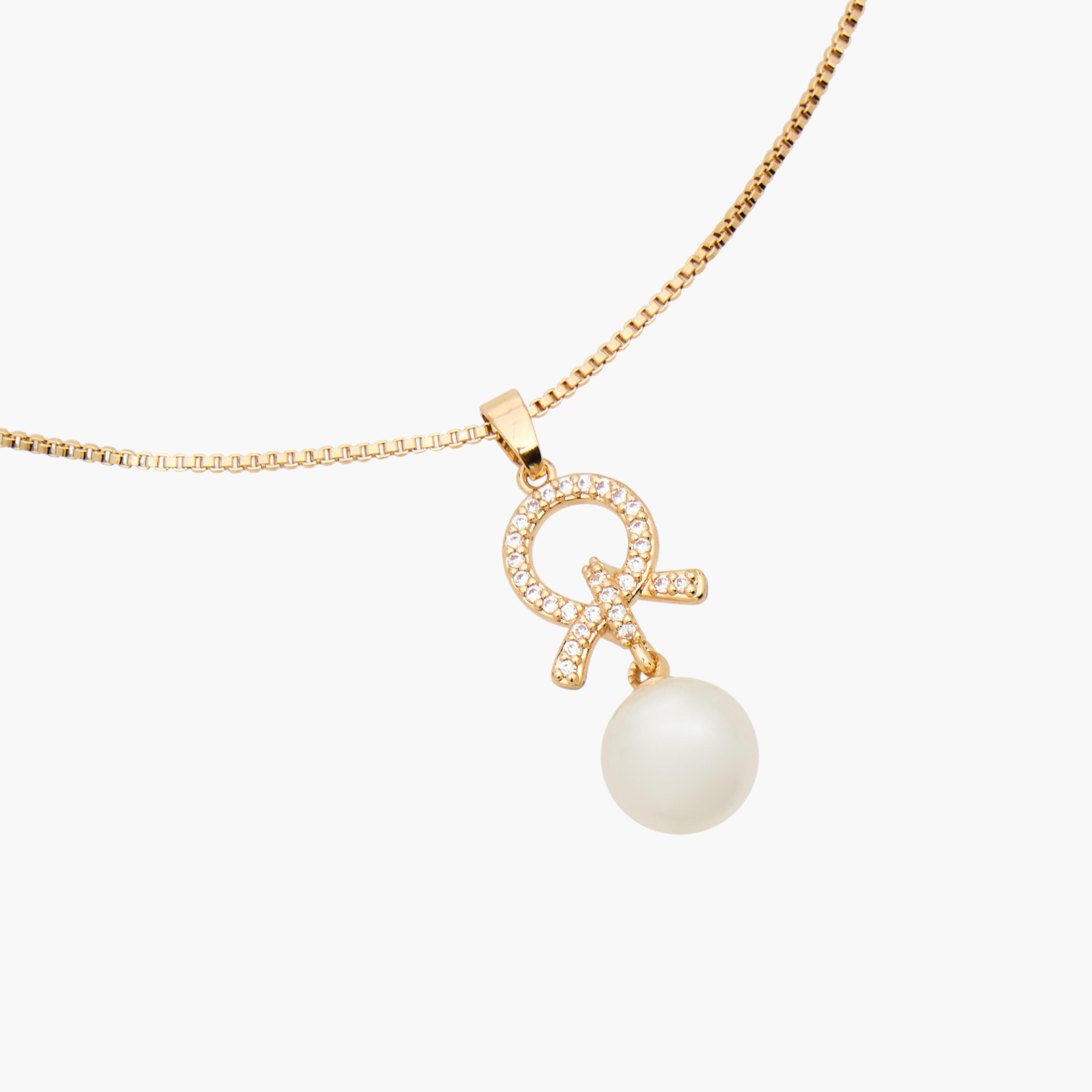 Pendant Necklace and Earrings Set with Cubic Zirconia Embellishment-women-watchesandjewellery-jewellery-jewellerysets-image-7