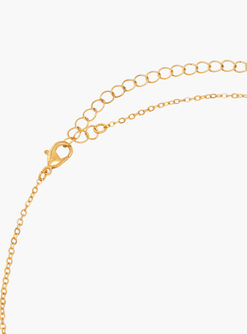 Cubic Zirconia Embellished Necklace and Earrings-women-watchesandjewellery-jewellery-jewellerysets-image-4