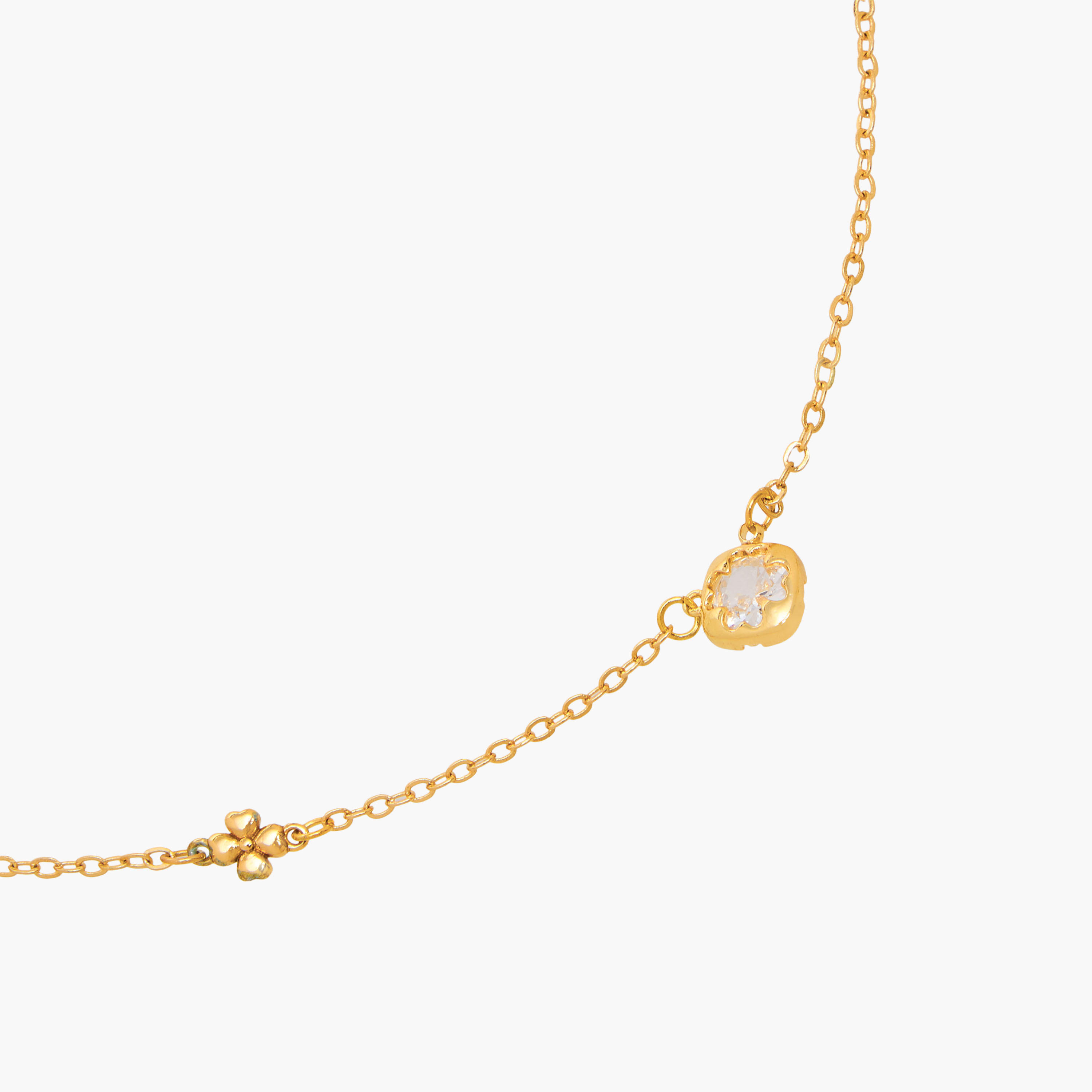 Cubic Zirconia Embellished Necklace and Earrings-women-watchesandjewellery-jewellery-jewellerysets-image-5